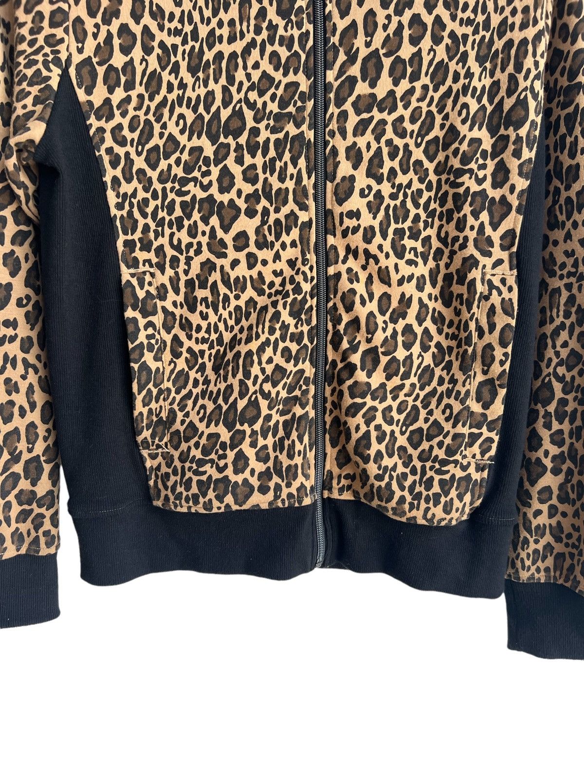 Bless Bless 🇯🇵 Hybrid Leopard Seditionary Zipper Bono Sweater Size US M / EU 48-50 / 2 - 4 Thumbnail