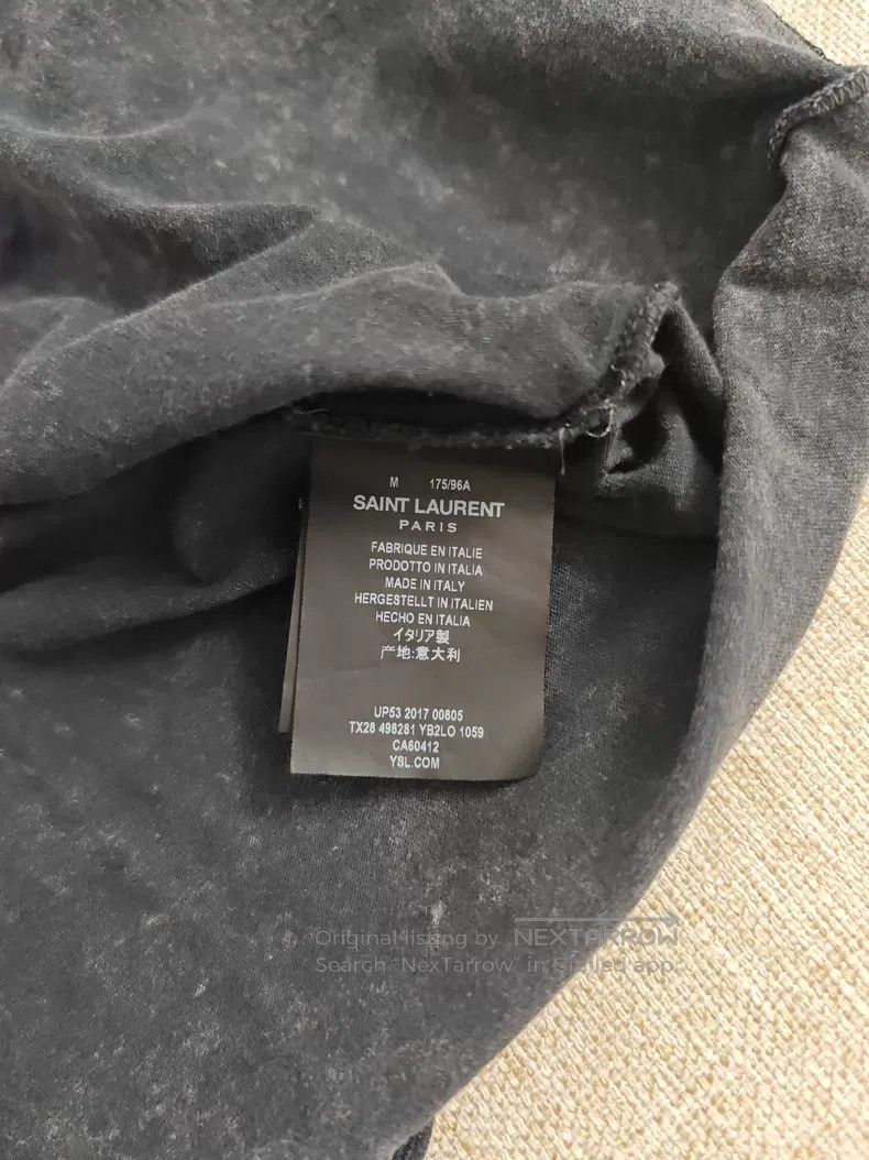 Saint Laurent Paris Saint Laurent Paris Men's short-sleeved T-shirt i Size US M / EU 48-50 / 2 - 4 Thumbnail
