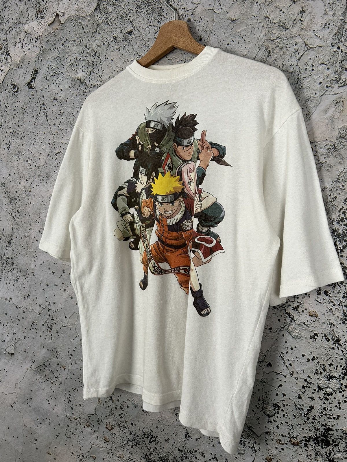 Anime Vintage Naruto 2002 Anime Graphic Tee Manga Movie Rare Size US S / EU 44-46 / 1 - 2 Thumbnail