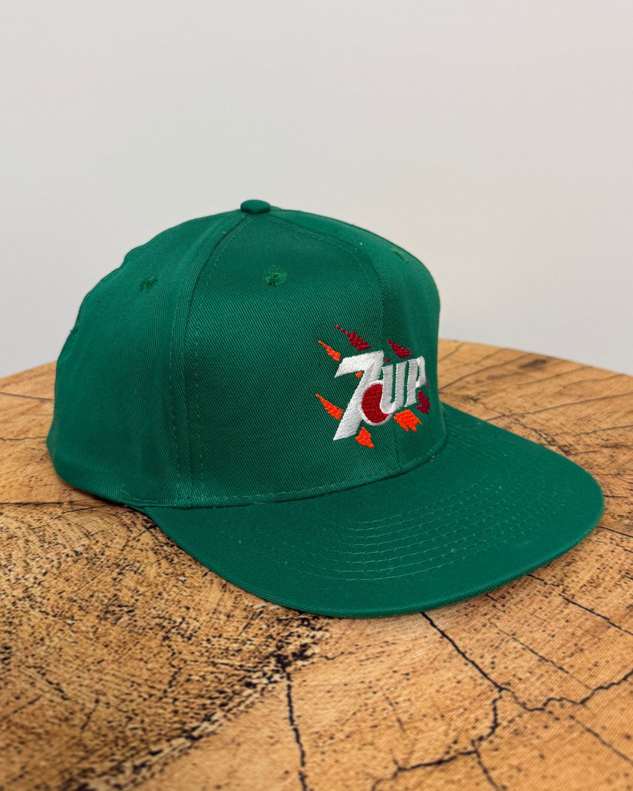 Vintage Rare Vintage 7UP Green Snapback Hat Size ONE SIZE - 3 Thumbnail