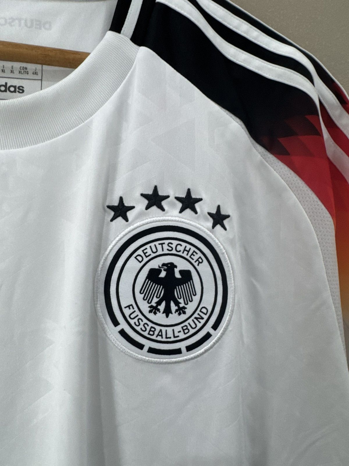Adidas 2024 Adidas Germany Soccer Jersey T-shirt Y2K USA Bloke Size US XL / EU 56 / 4 - 3 Thumbnail