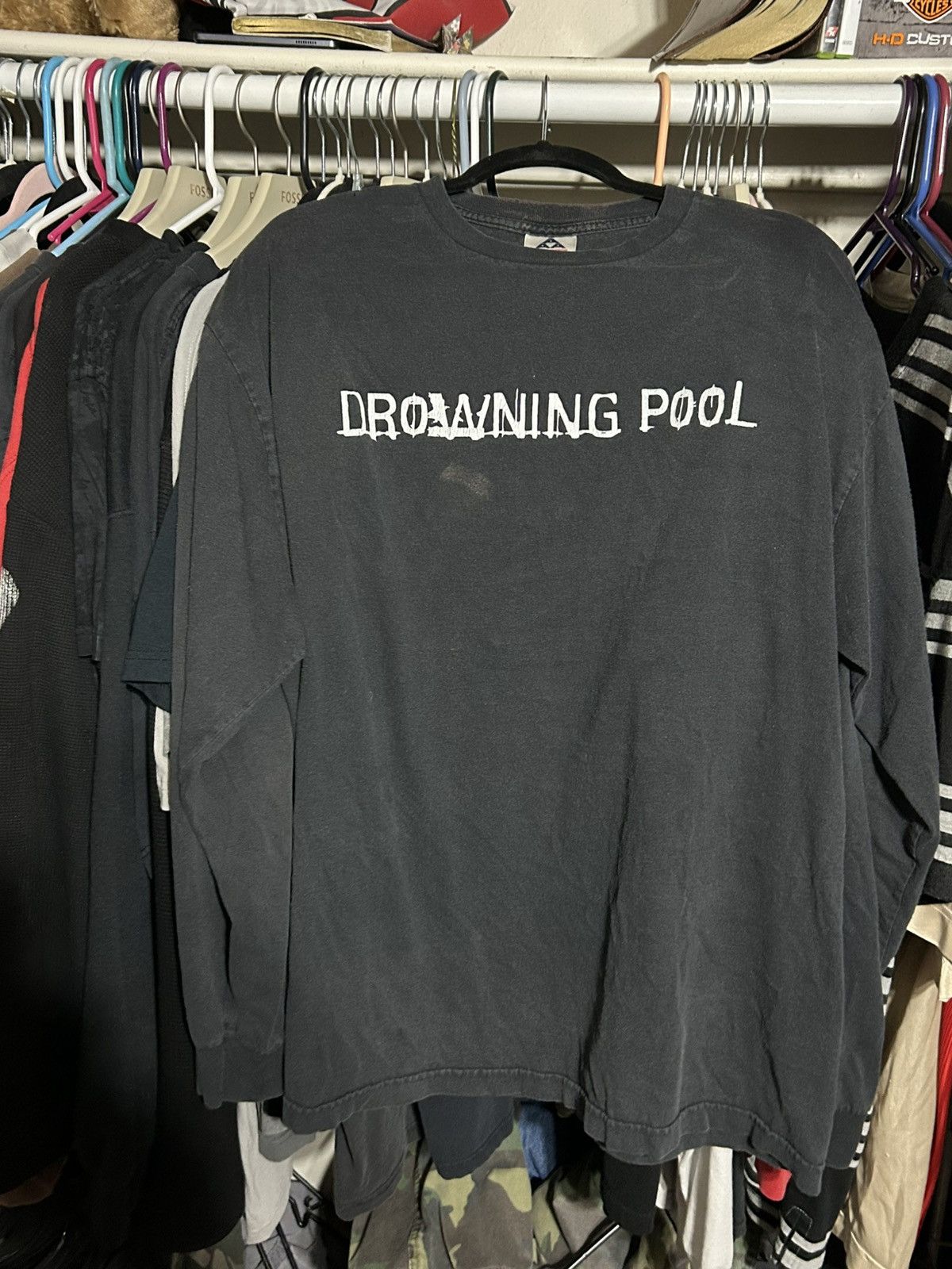 Other Vintage 2001 drowning pool long sleeve Size US XL / EU 56 / 4 - 1 Thumbnail