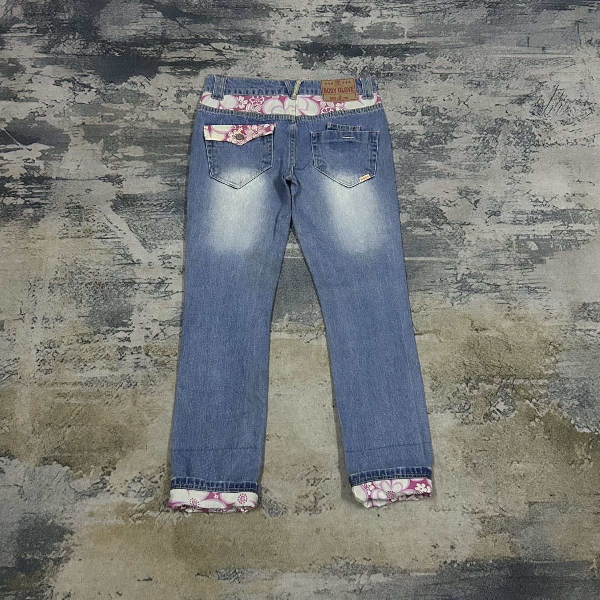 Body Glove Vintage Body Glove Flower Motive Denim Jeans Size 30" / US 8 / IT 44 - 6 Thumbnail
