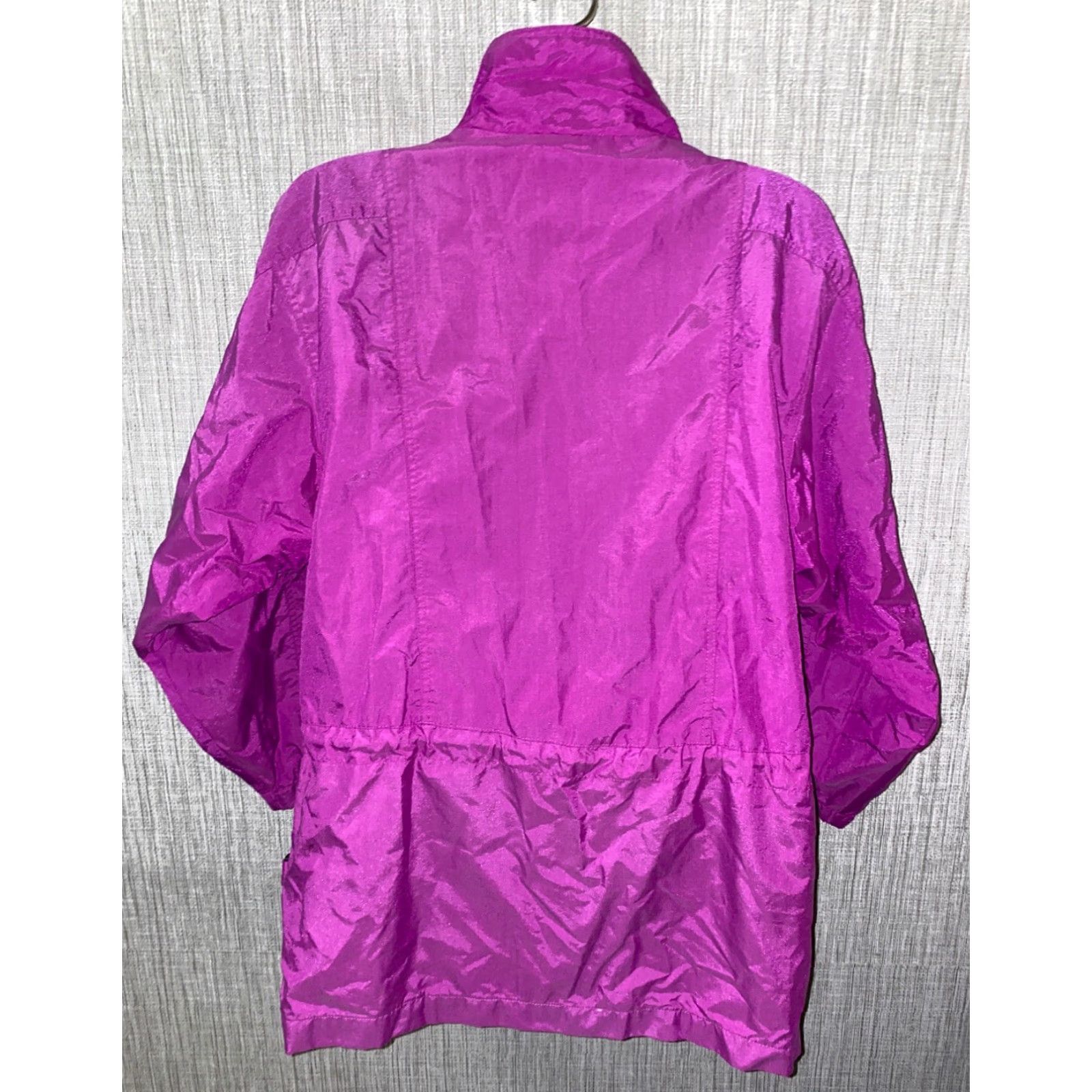Rains VINTAGE Sierra Experience Mens Purple Nylon 1/2 Zip Rain Jacket Size L Size US L / EU 52-54 / 3 - 5 Thumbnail