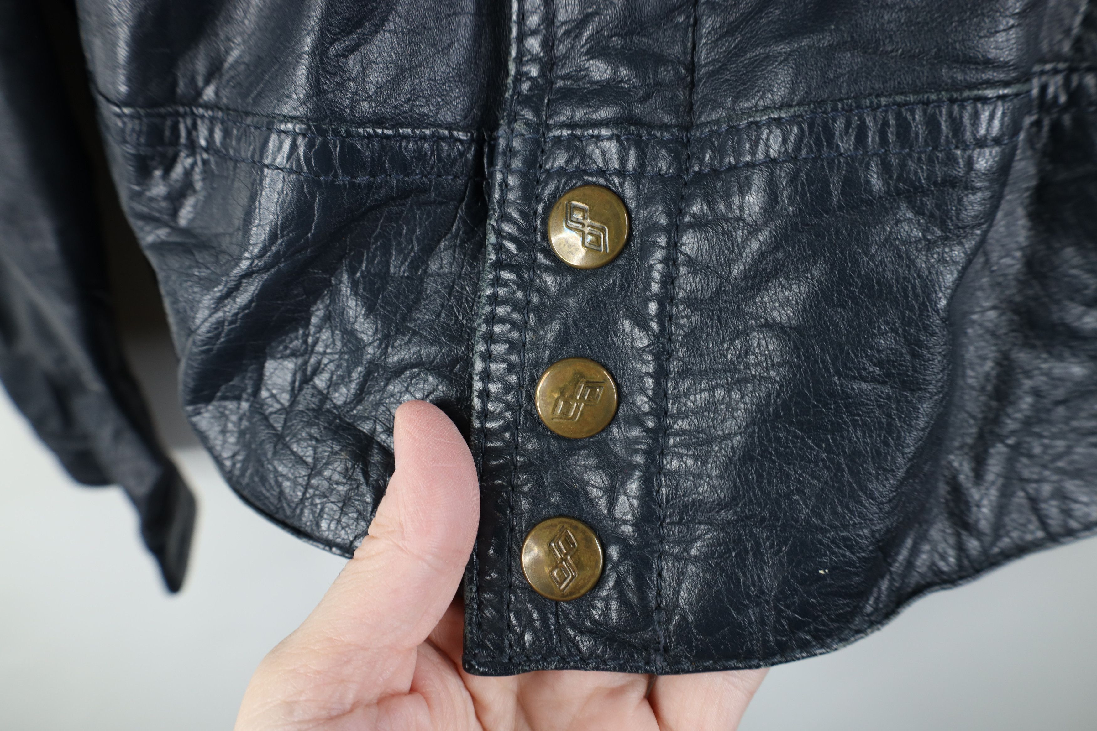 Vintage Vintage 80s 90s Streetwear Leather Buckle Strap Jacket Size M / US 6-8 / IT 42-44 - 5 Thumbnail
