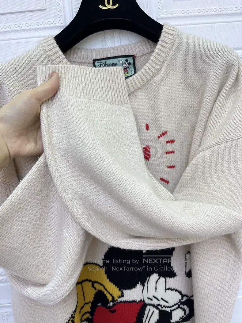 Gucci Gucci Mickey Mouse knitted sweater Size US L / EU 52-54 / 3 - 3 Thumbnail