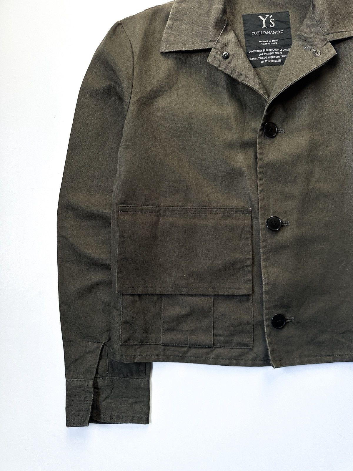Yohji Yamamoto Yohji Yamamoto Single Pocket Jacket Size M / US 6-8 / IT 42-44 - 5 Thumbnail