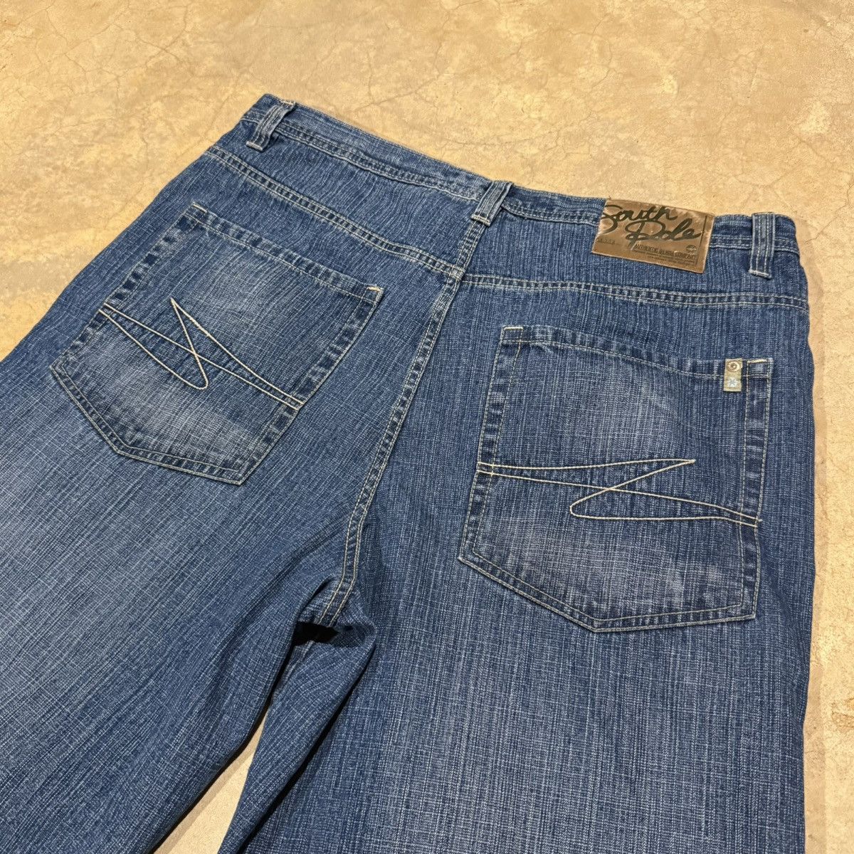 Southpole Vintage 2000s Southpole Baggy Faded Jorts Y2K Skater Grunge Size US 40 / EU 56 - 3 Thumbnail