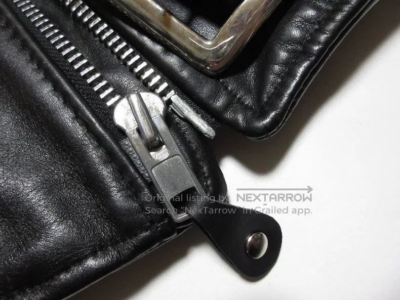 Schott Schott 618 leather jacket Size US XXS / EU 40 - 6 Thumbnail