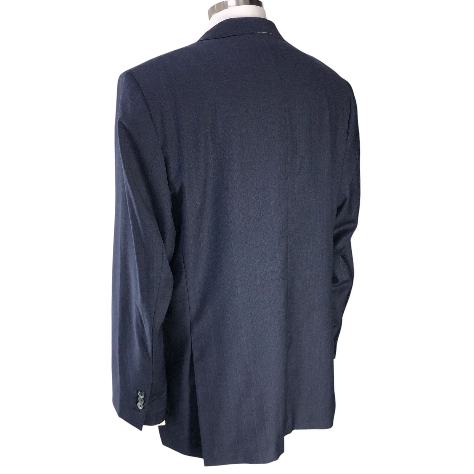 Isaia ISAIA Size 46L Sport Coat Blazer Base S Timeless 140s Blue Size 46L - 9 Thumbnail