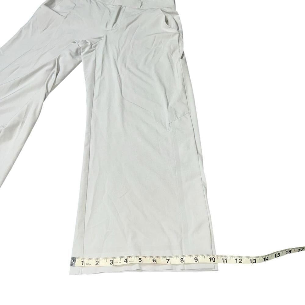 Designer Athleta Tribeca Crop Pant Tern Grey Size 2 Wide Leg Size 26" / US 2 / IT 38 - 7 Thumbnail