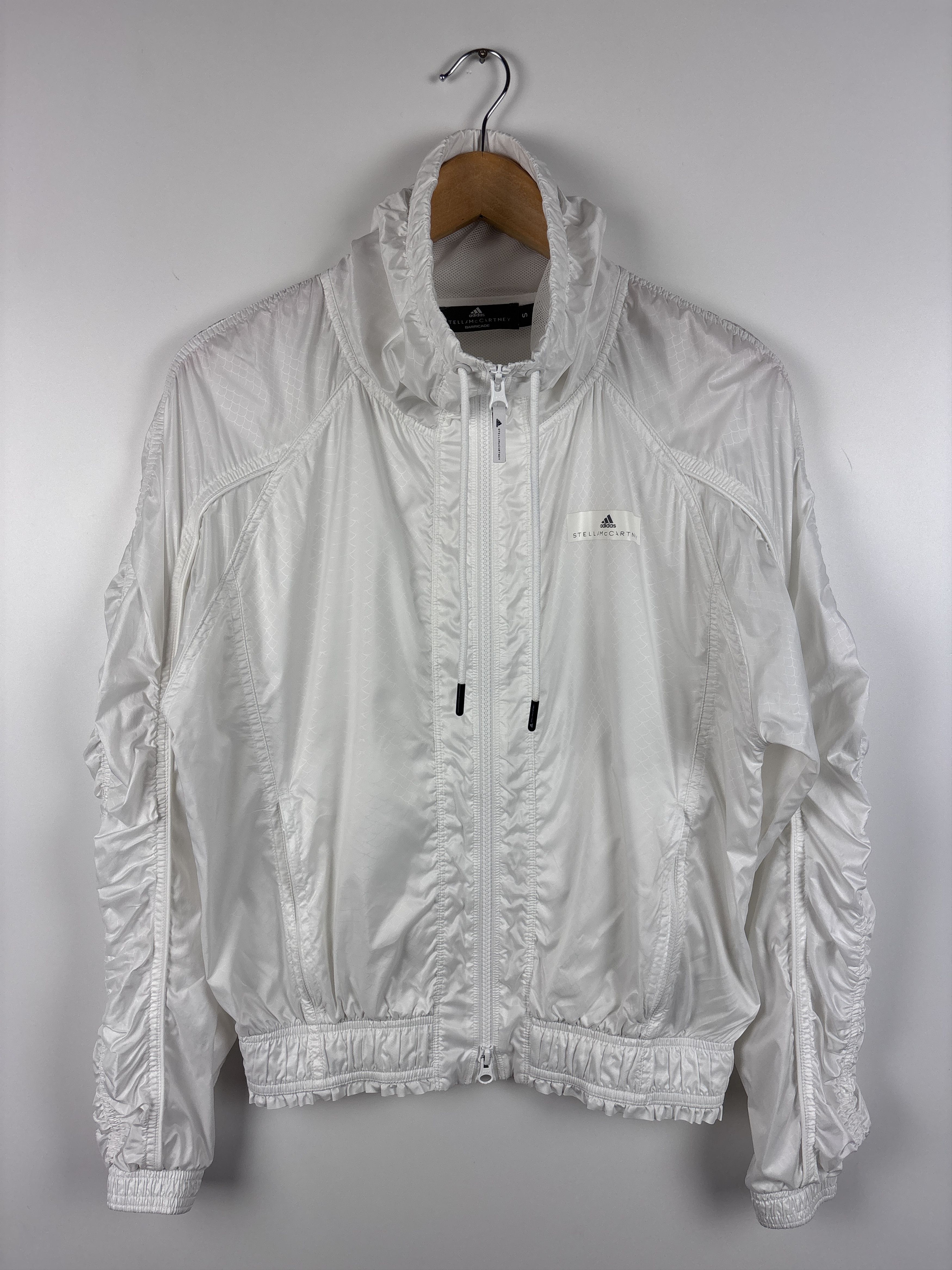 Adidas × Stella McCartney Womens Adidas Stella McCartney Barricade Jacket White Size S Size S / US 4 / IT 40 - 1 Thumbnail