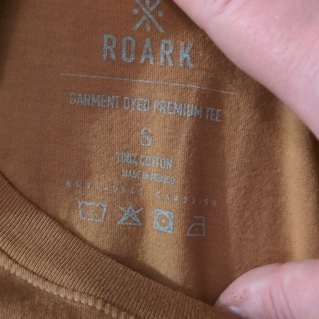 Roark Roark Pignoli Brown Label Pocket Tee Size Small Size US S / EU 44-46 / 1 - 6 Thumbnail