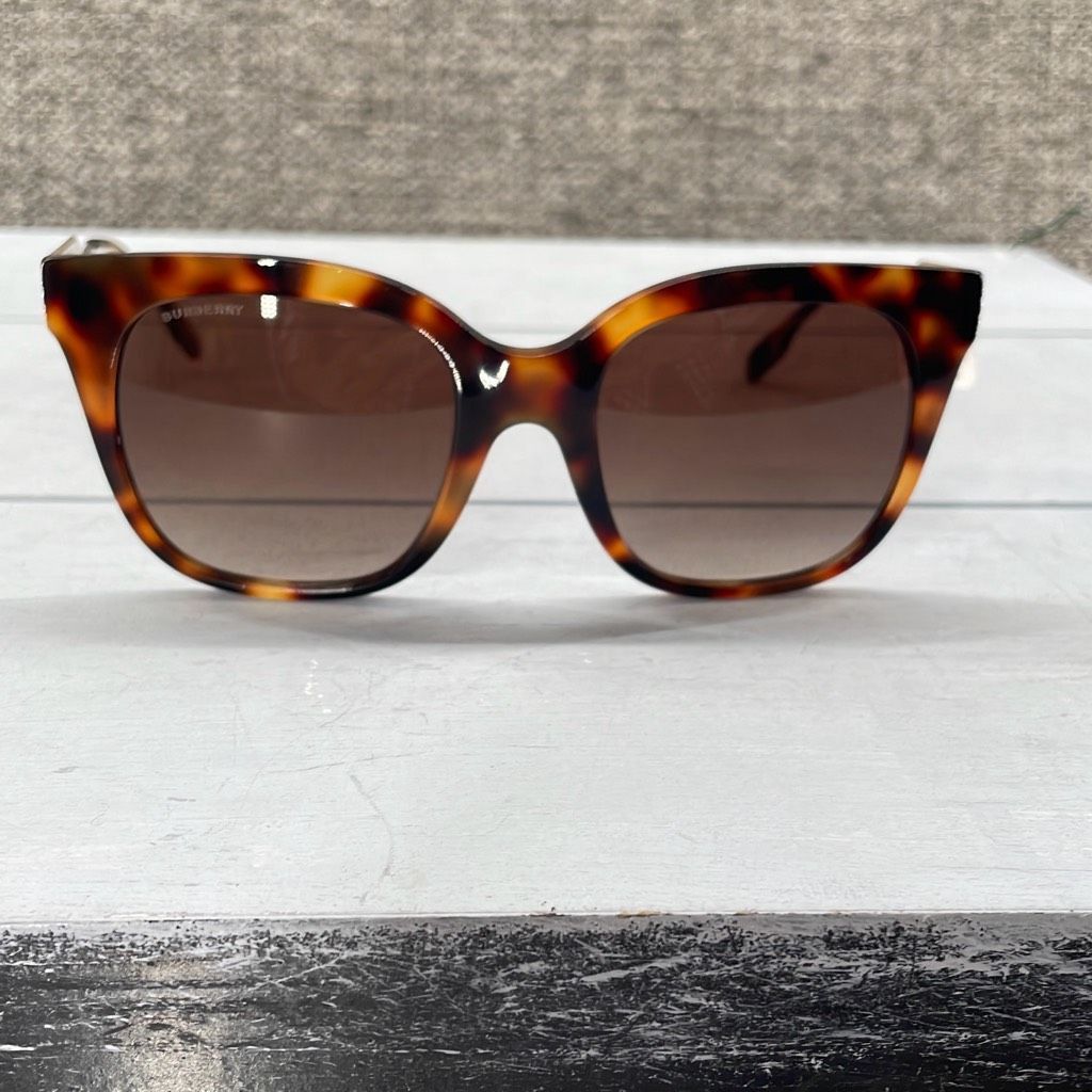 image of Burberry Sunglasses Womans Tortoise Frames Black And Brown R, Women's
