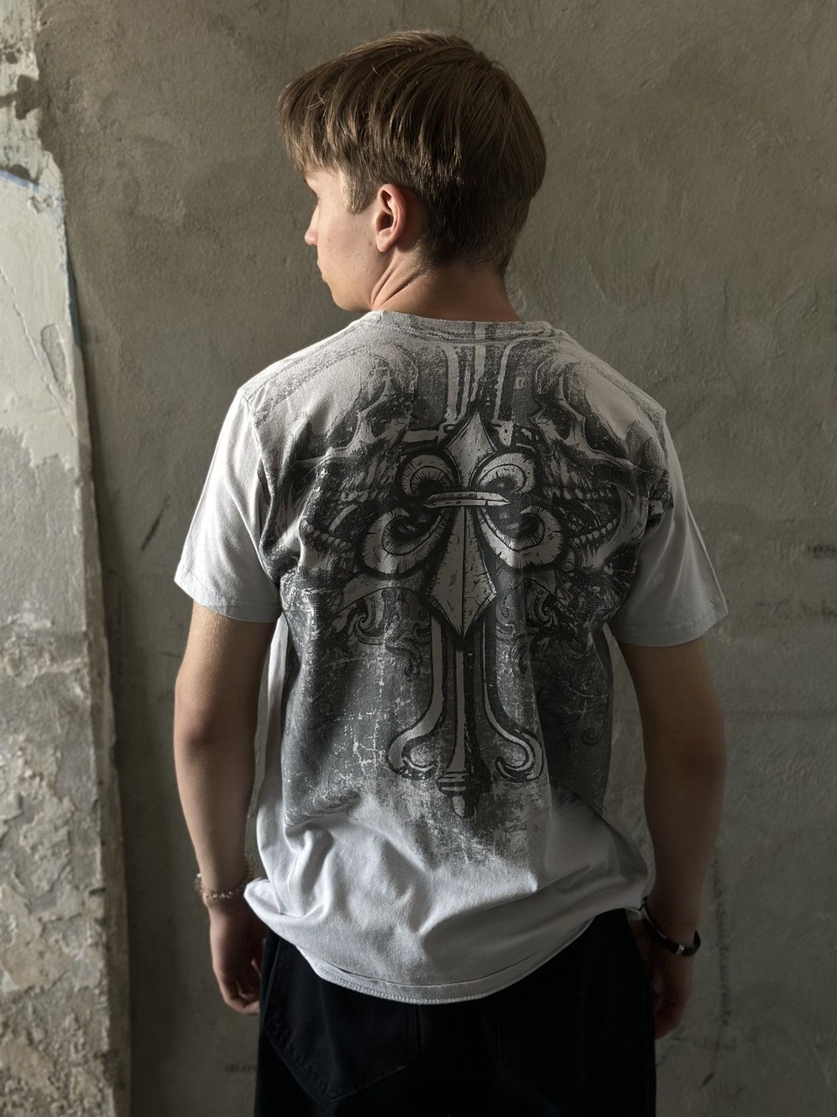 Band Tees Vintage Chemistry T-shirts Conviction Logo Y2K Affliction Size US M / EU 48-50 / 2 - 3 Thumbnail