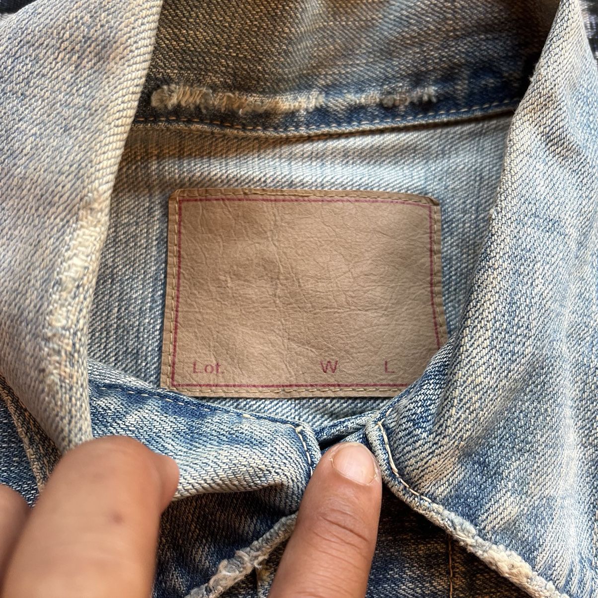 Japanese Brand Omnigod Trucker Denim Jacket Size US M / EU 48-50 / 2 - 9 Thumbnail