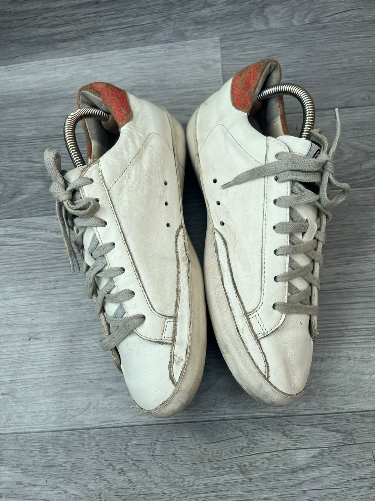 Golden Goose Golden Goose Superstar Distressed Low Top Sneakers Size US 7 / EU 40 - 3 Thumbnail
