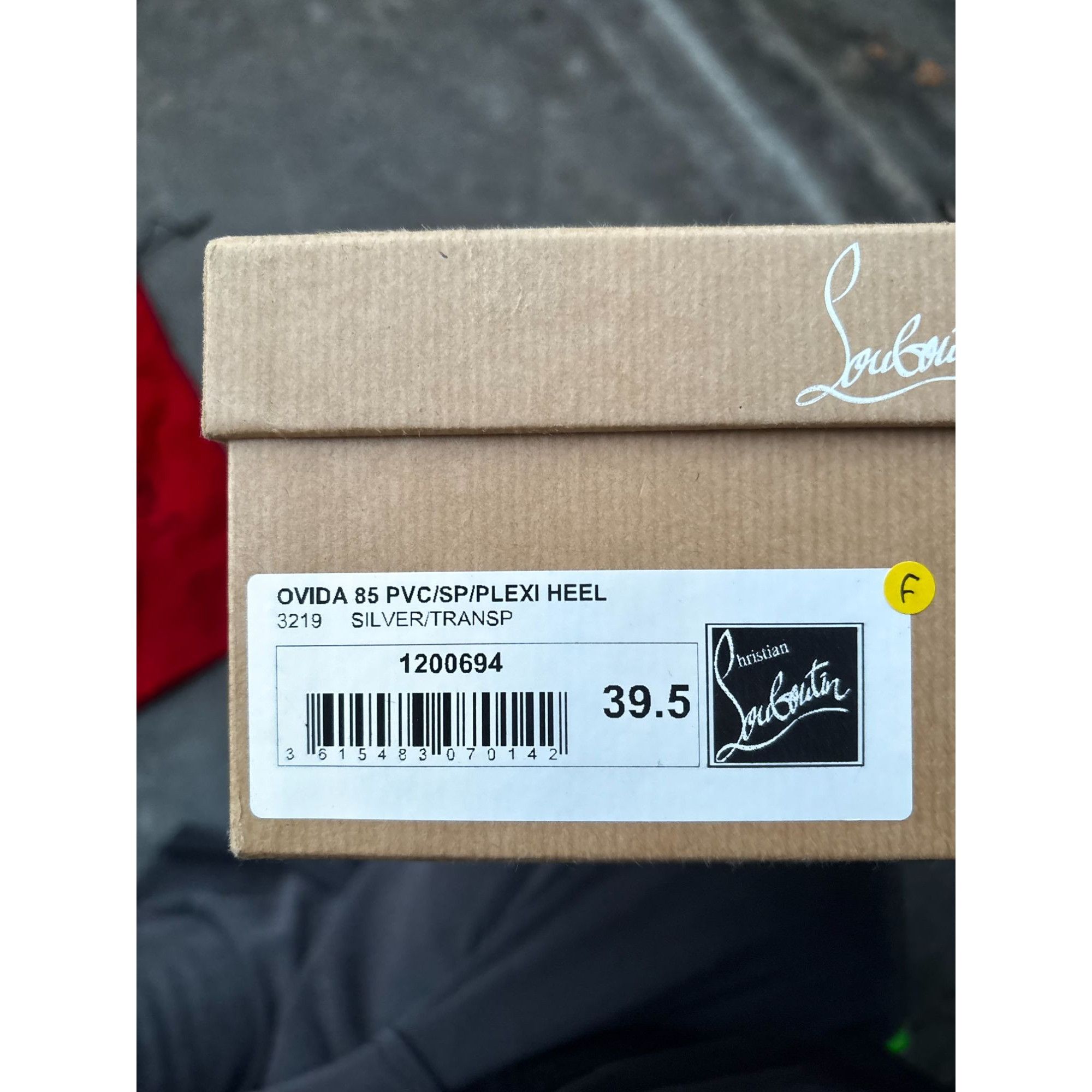 Christian Louboutin Christian Louboutin Transparent Strap Heels Size 39.5 Rare U Size US 9.5 / IT 39.5 - 10 Thumbnail