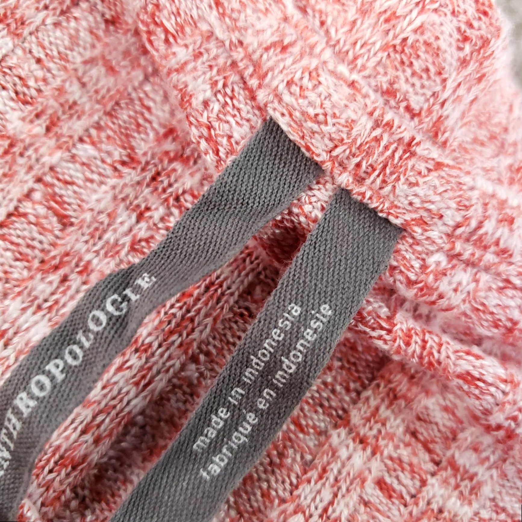 Anthropologie Anthropologie Sweater Womens Small Pink 3/4 Sleeve Knit Twist Front Ribbed Top Shirt Pullover Casual Lightweight Regular Size S Women Size S / US 4 / IT 40 - 6 Thumbnail