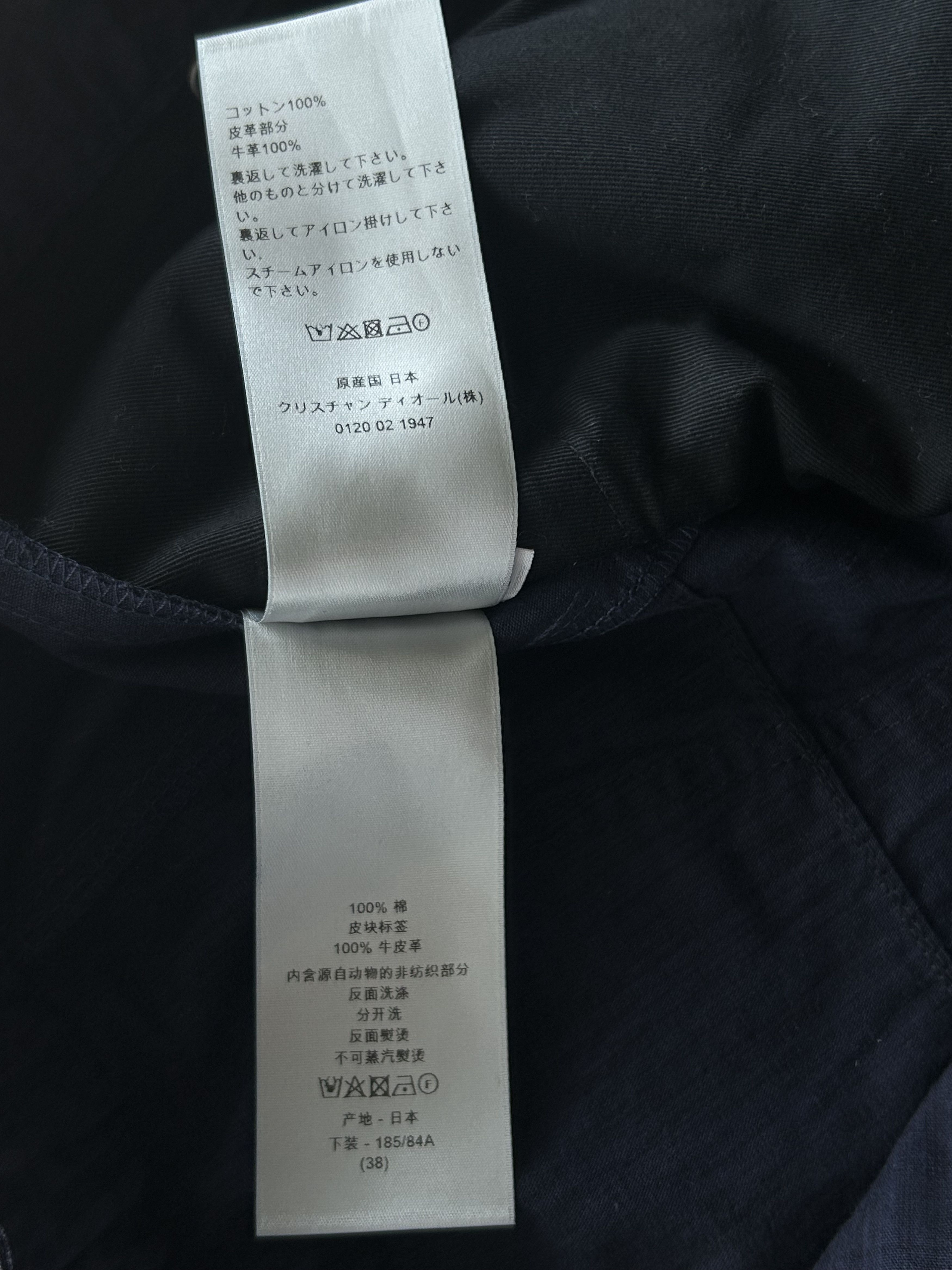 Dior Dior Blue Oblique Carpenter Shorts Size US 38 / EU 54 - 4 Thumbnail