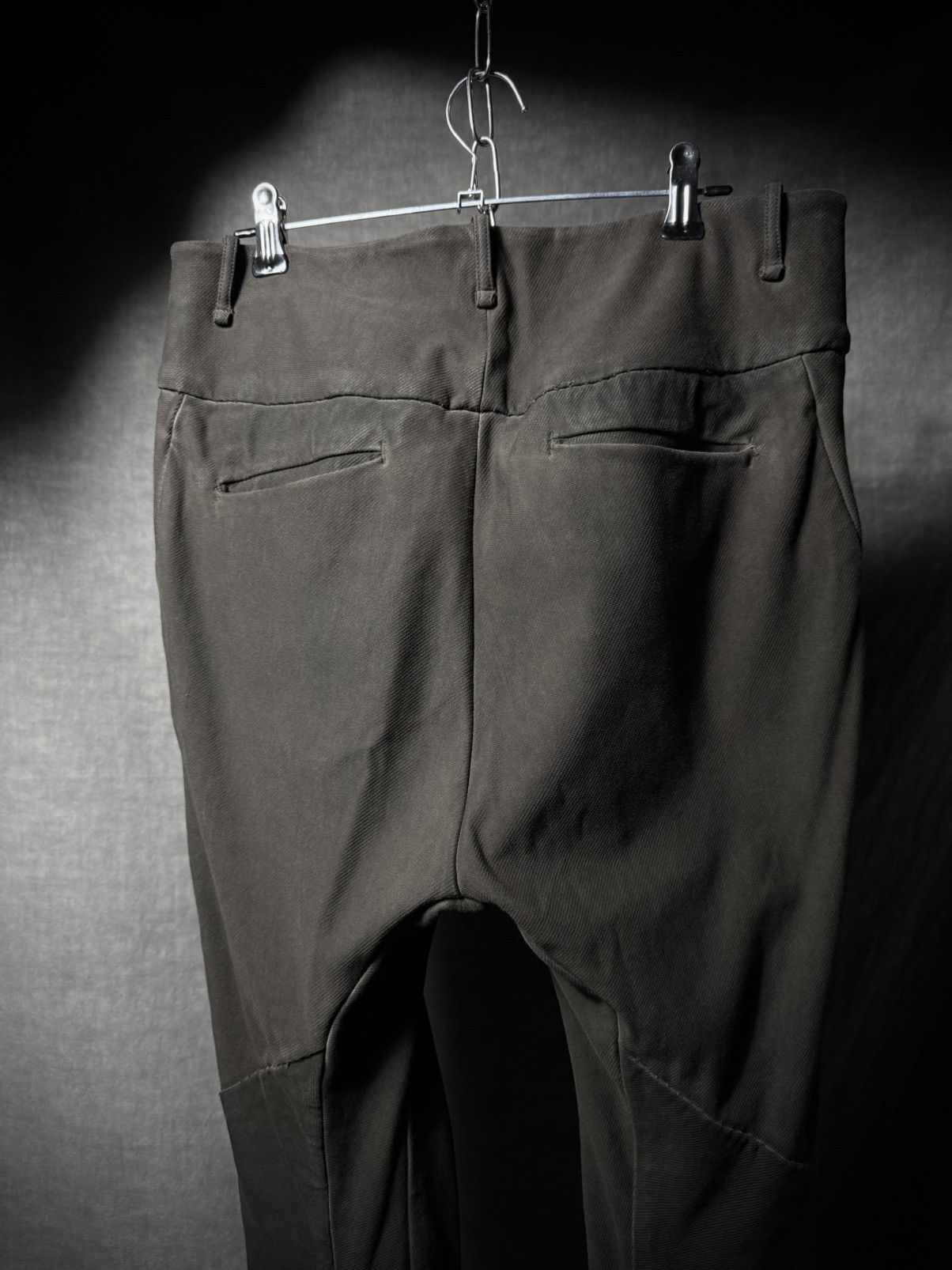 Masnada Masnada Structured Hand-Stitched Trousers Size US 31 - 6 Thumbnail