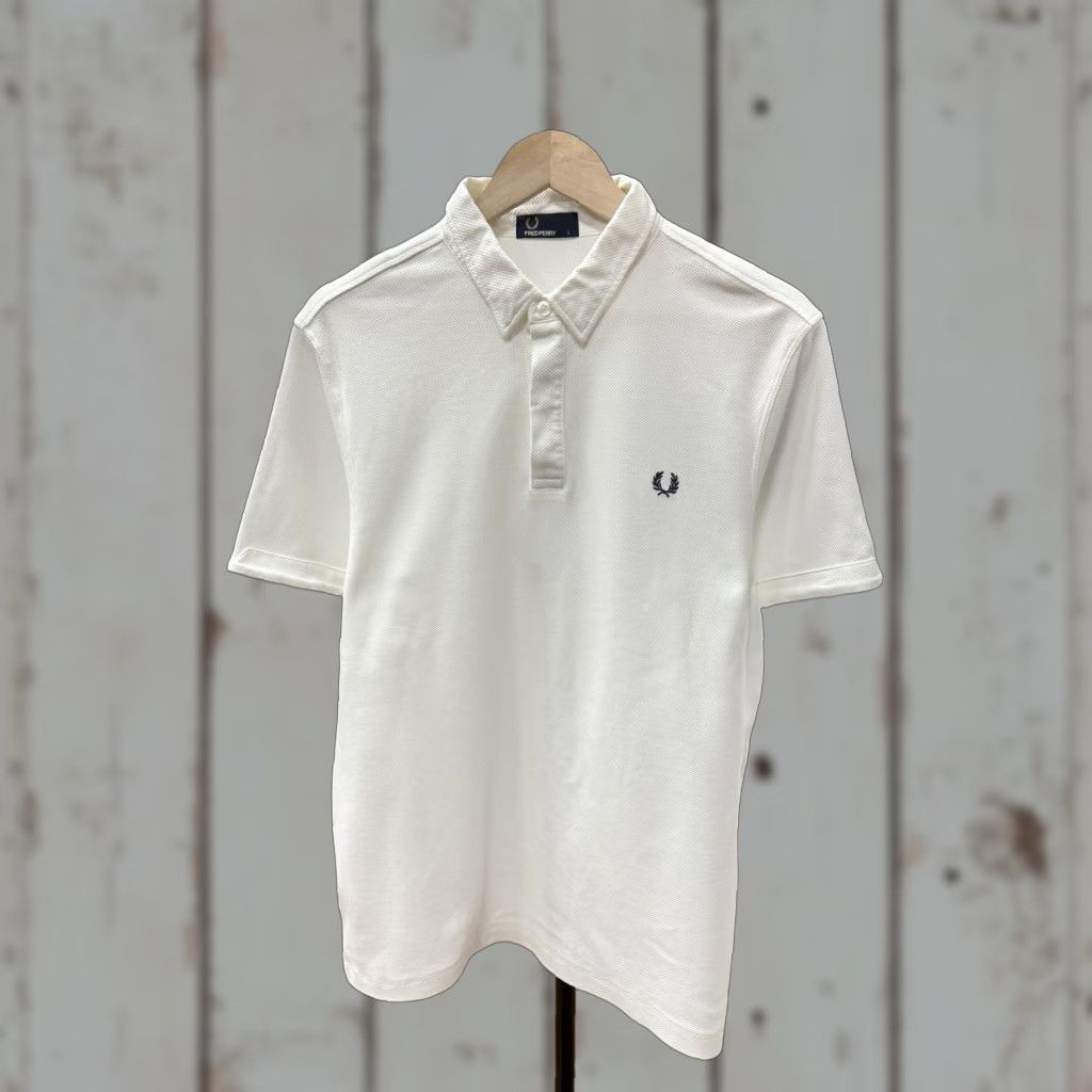 Fred Perry VINTAGE Fred Perry Tennis Polo T-Shirt Men L White Retro 90s Y2K Rare Hype Retro Polo Tee Size US L / EU 52-54 / 3 - 1 Thumbnail