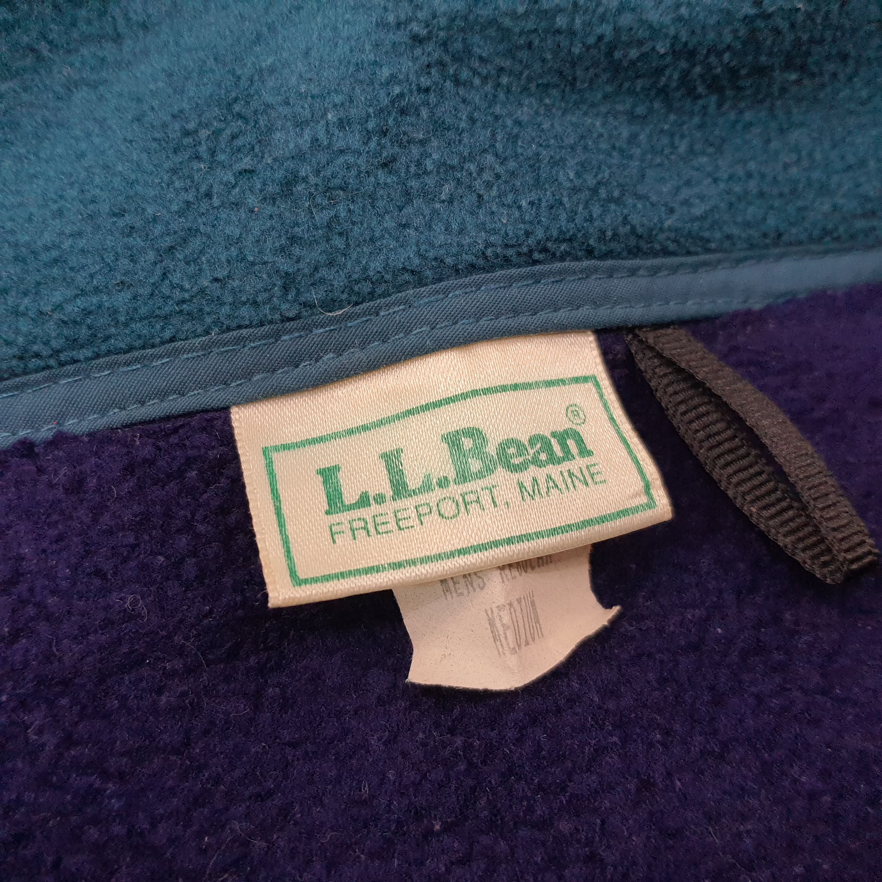 L.L. Bean Vintage L.L. Bean Outdoor Fleece Zipper Jacket C248N5 Size US L / EU 52-54 / 3 - 4 Thumbnail