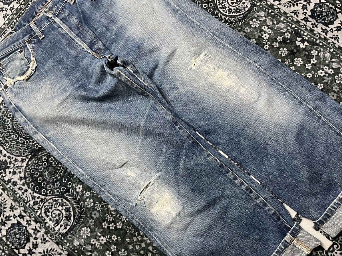 Edwin Edwin 505sx selvedge distressed Size US 33 - 4 Thumbnail