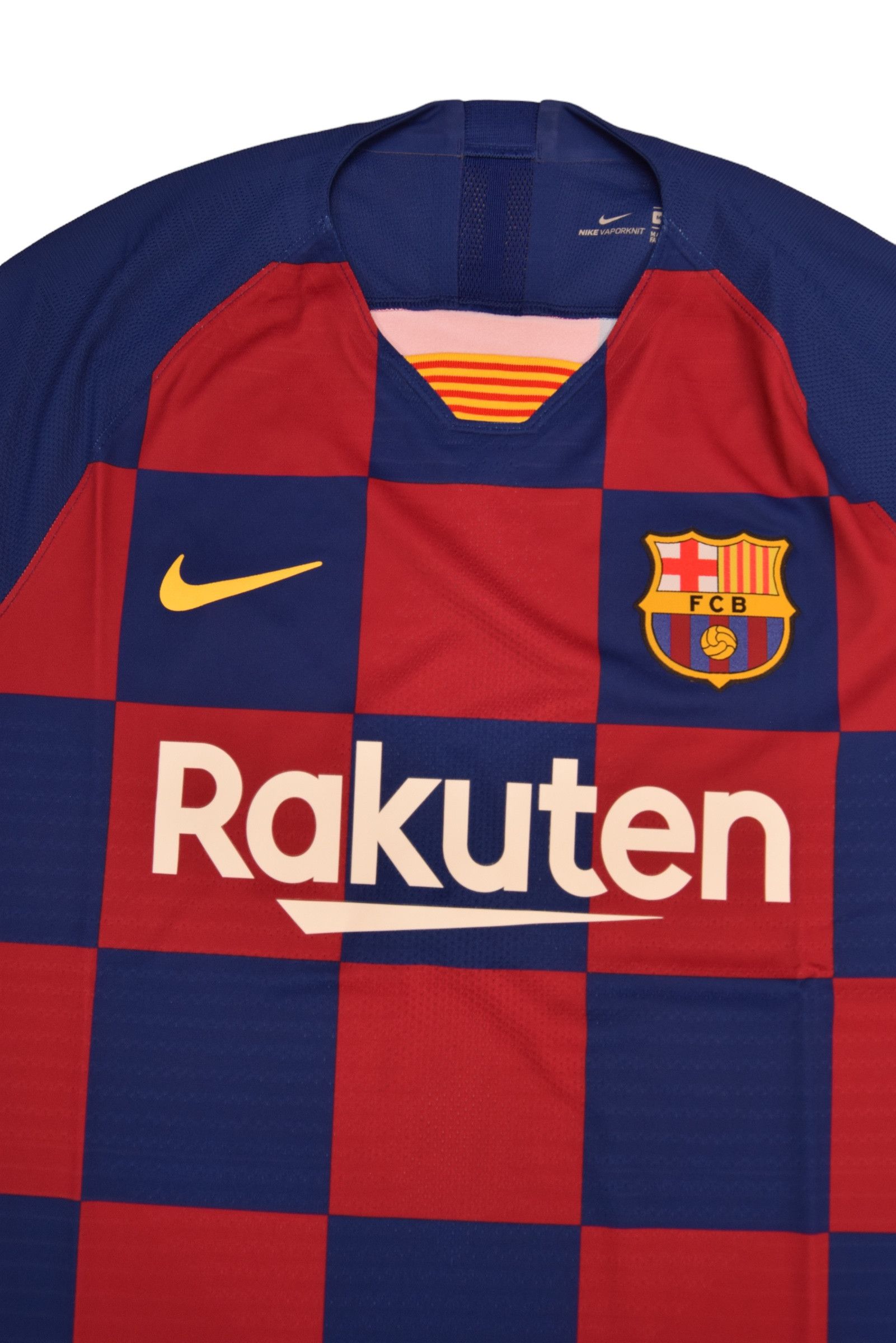 Nike FC Barcelona Nike 2019 - 2020 Player's Issue Home Shirt Size US M / EU 48-50 / 2 - 5 Thumbnail