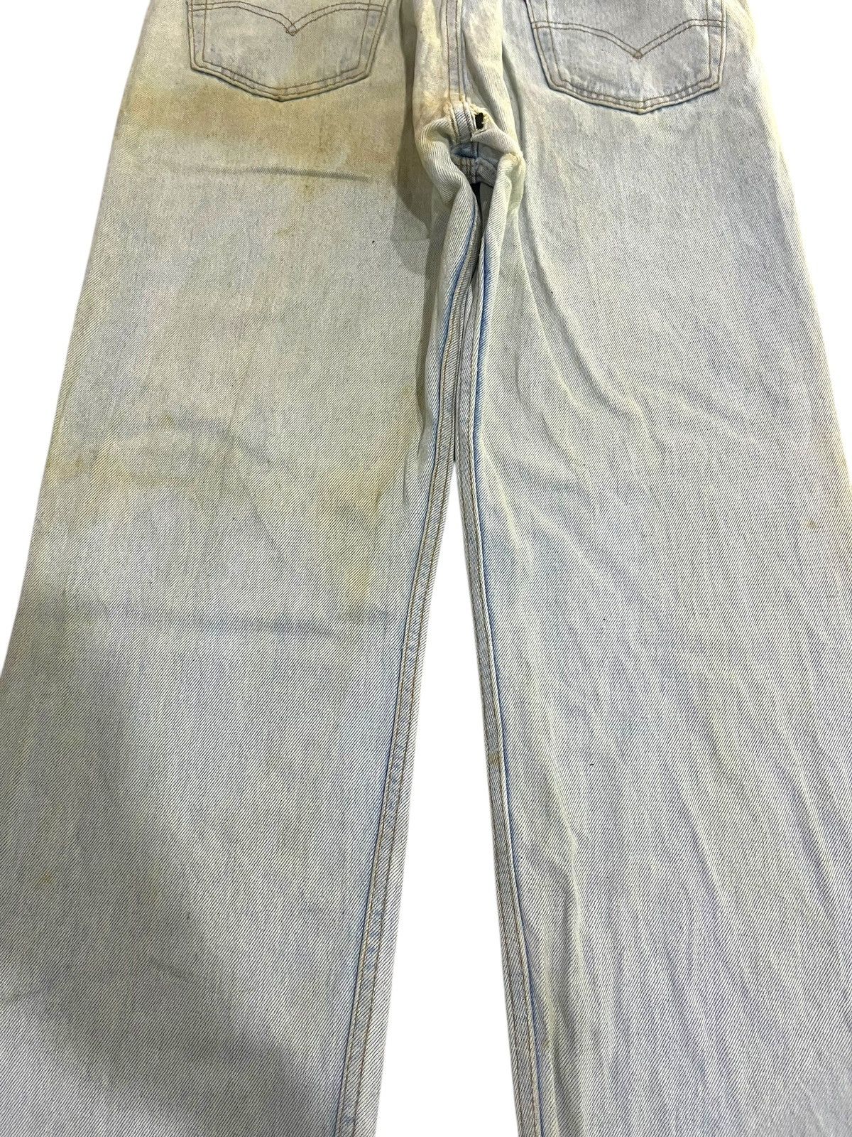 If Six Was Nine × Japanese Brand × Le Grande Bleu (L.G.B.) VINTAGE RUSTY LEVIS 501 WASHED BLUE DENIM JEANS Size US 35 - 9 Thumbnail