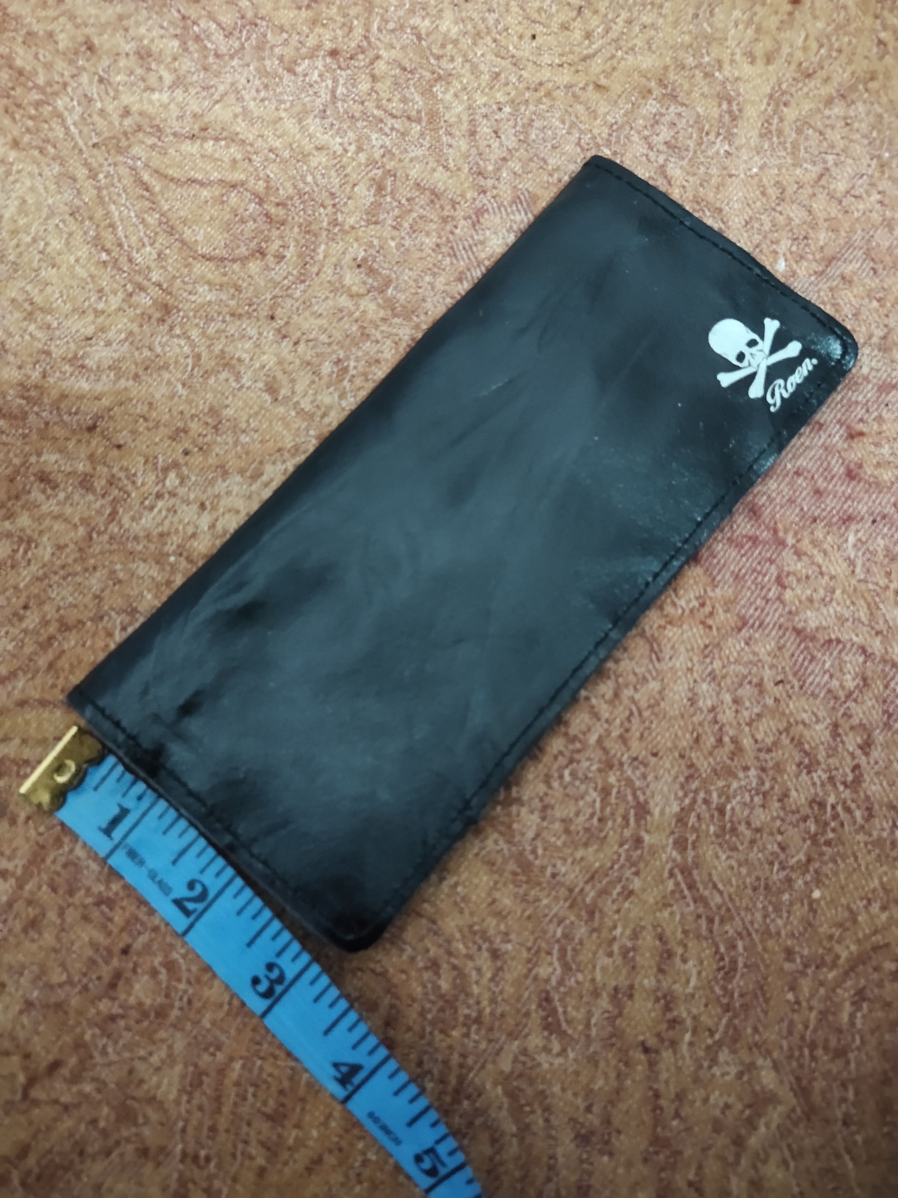 Roen Roen Skull Leather Long Wallet Size ONE SIZE - 9 Thumbnail