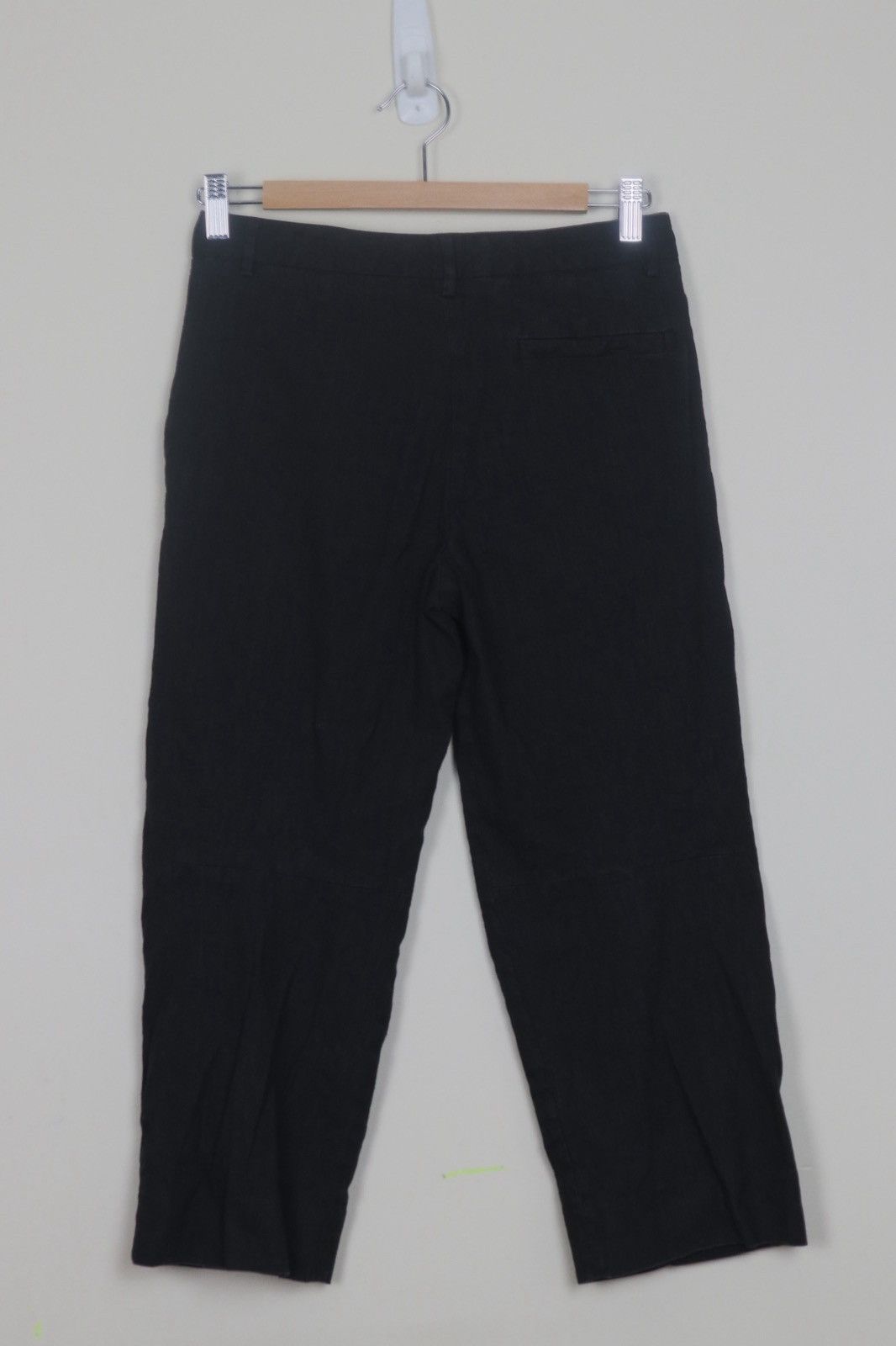 Maison Margiela Margiela Line 1 Black Linen Pants Size 26" / US 2 / IT 38 - 6 Thumbnail
