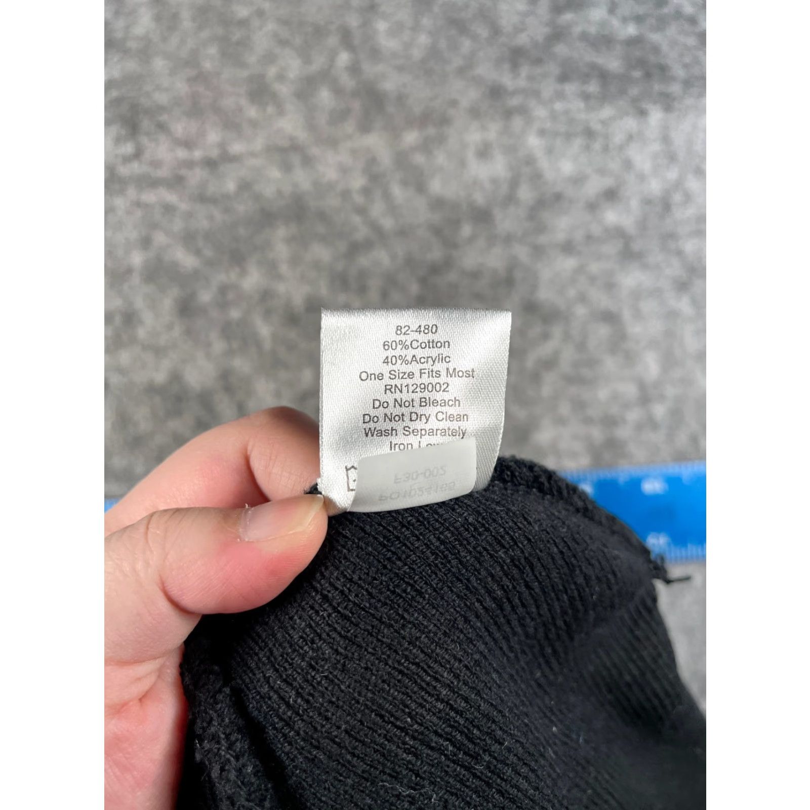 Vintage OTTO Sixth Man Jumpin' Towel Beanie Toque Knit Adult One Size Black Beanie Mens Size ONE SIZE - 8 Thumbnail
