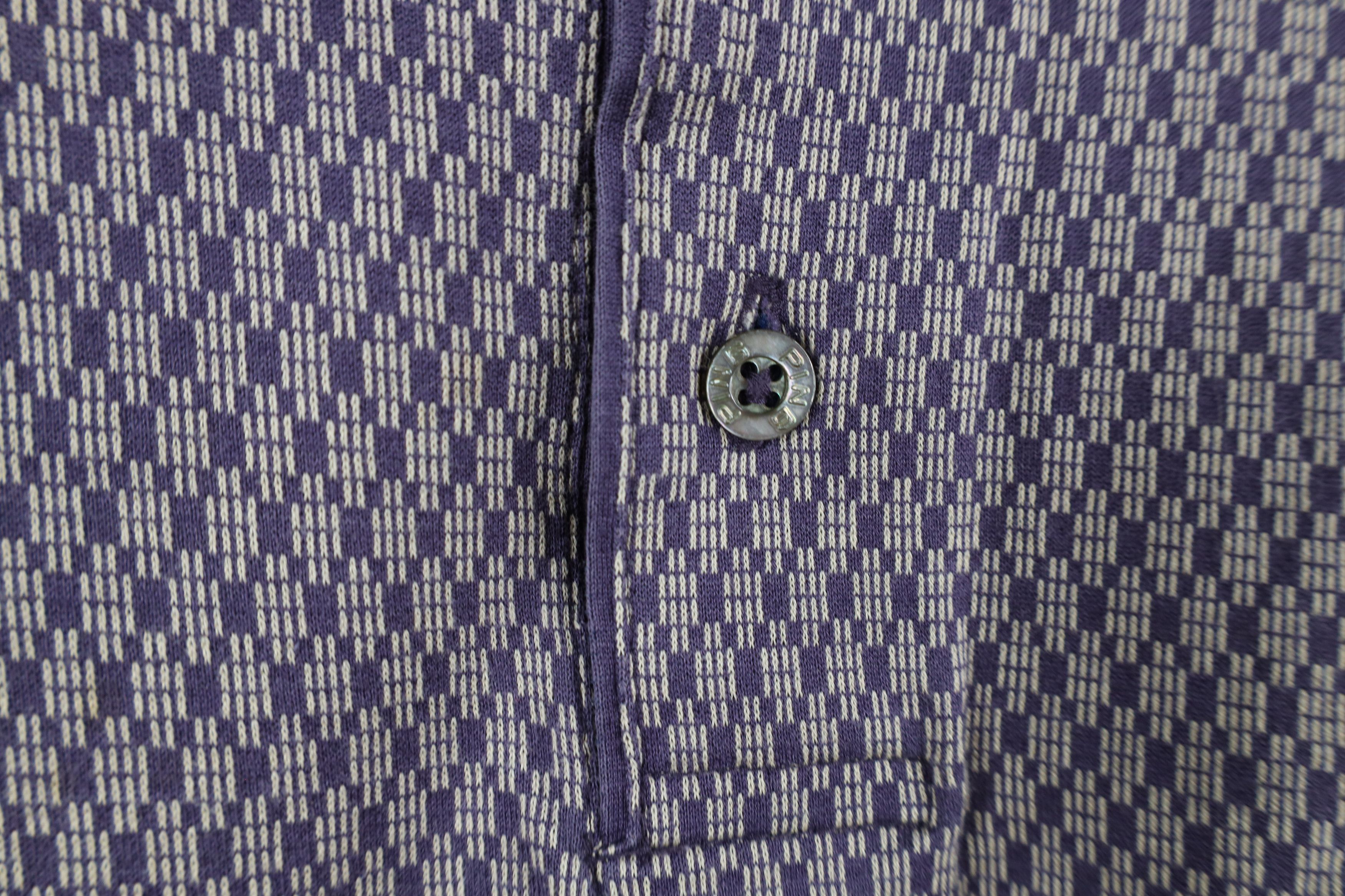 Vintage Vintage 90s Ping Golf Spell Geometric Knit Polo Shirt Purple Size US XL / EU 56 / 4 - 5 Thumbnail
