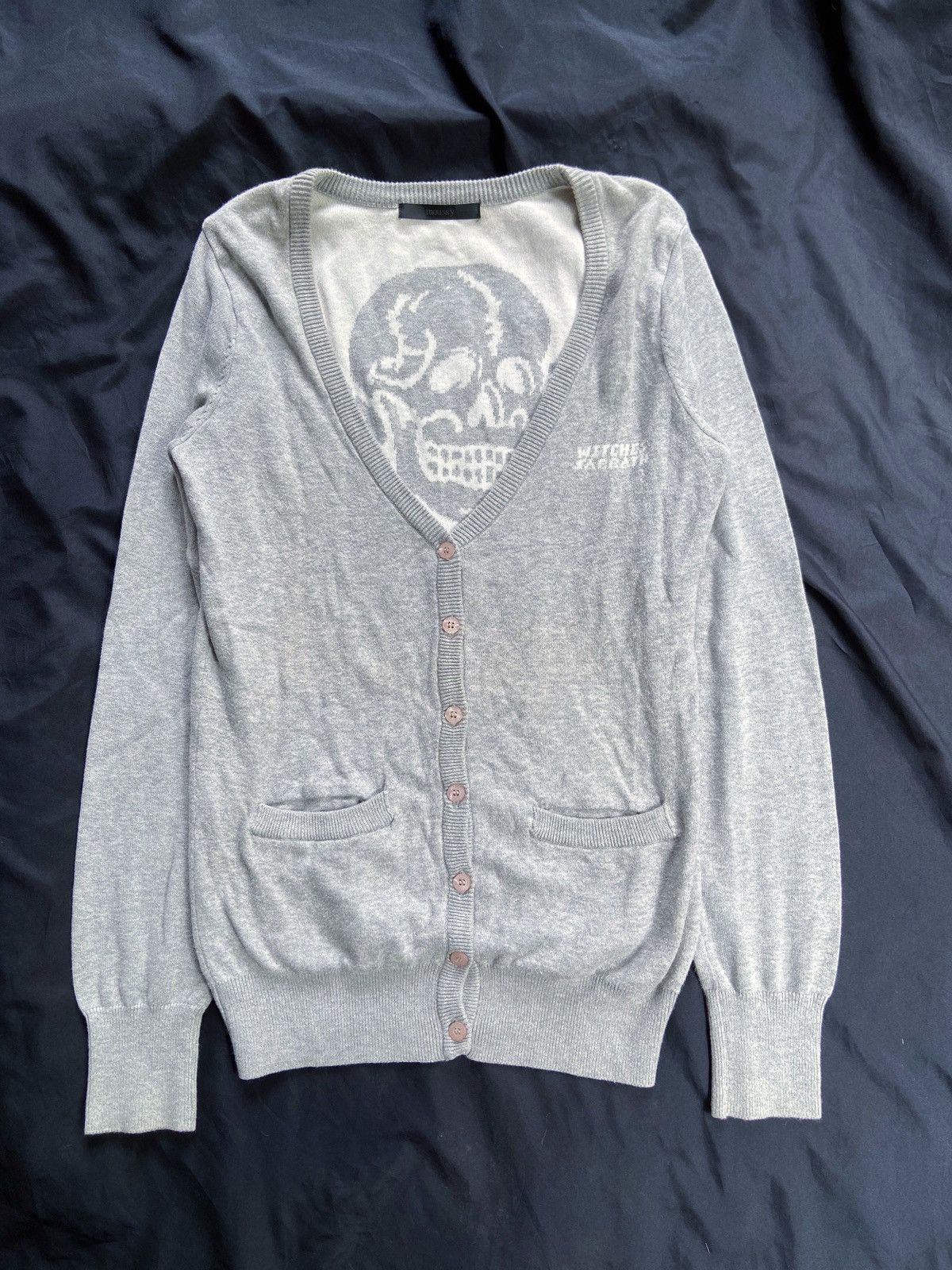PPFM WITCHES SABBATH MOUSSY KNIT 2 IN 1 HYDROGEN DISTRESSED TEE Size US S / EU 44-46 / 1 - 1 Thumbnail