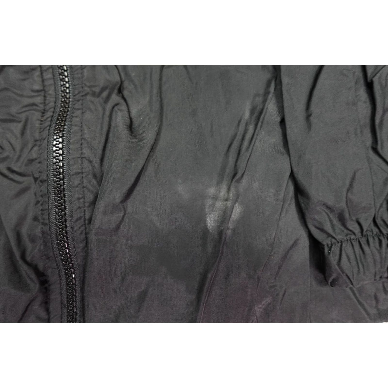 Nike Nike Jacket Womens Large Black Windbreaker Lightweight Track Warm Up Swishy Size L / US 10 / IT 46 - 4 Thumbnail