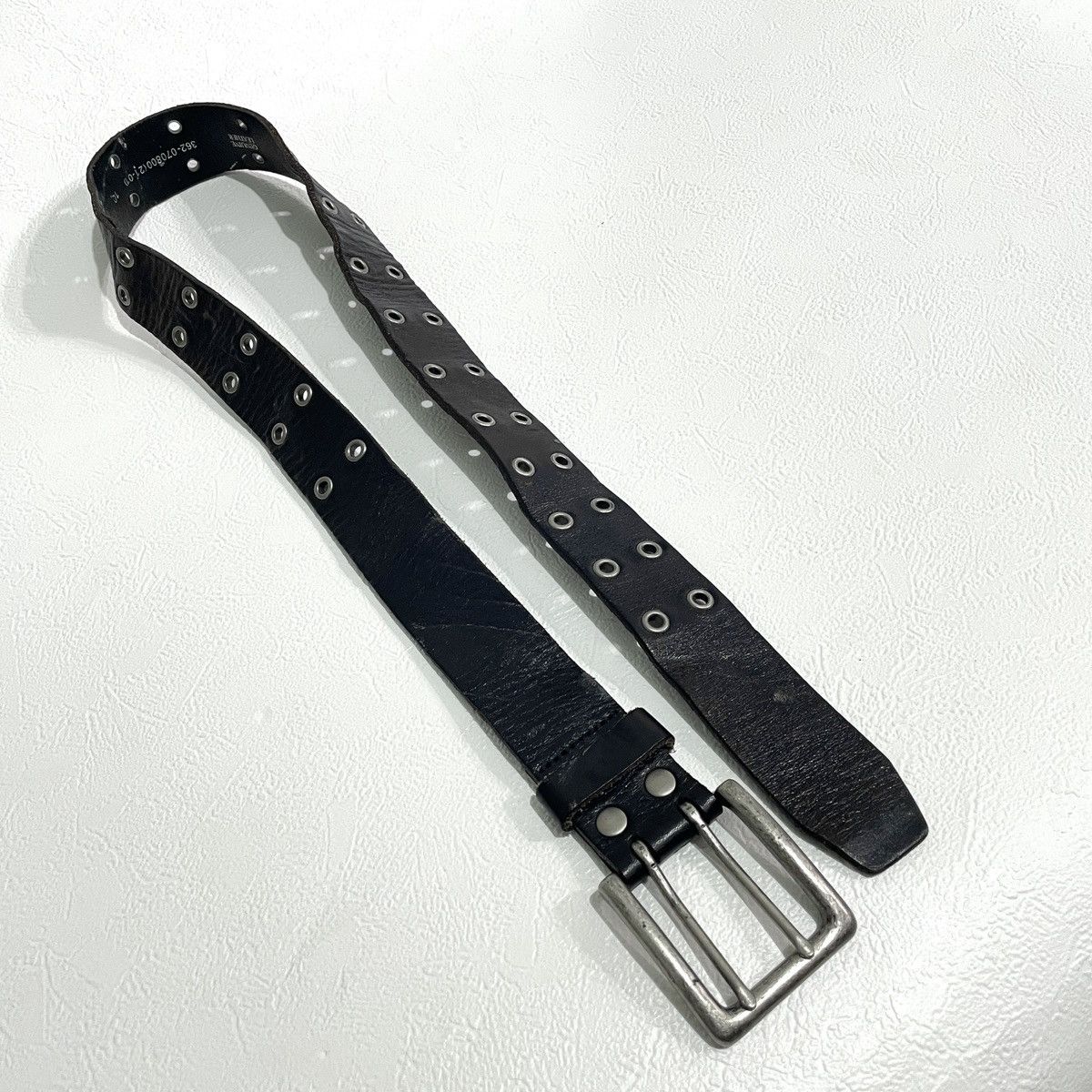 If Six Was Nine Vintage studded y2k leather belt kapital style Size ONE SIZE - 3 Thumbnail