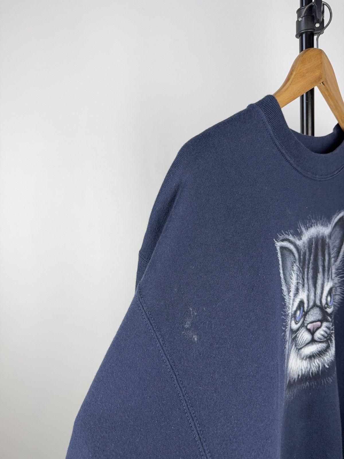 The Mountain Vintage 90s Retro Logo Japanese Animal Art Cat Sweatshirt Size US XL / EU 56 / 4 - 6 Thumbnail