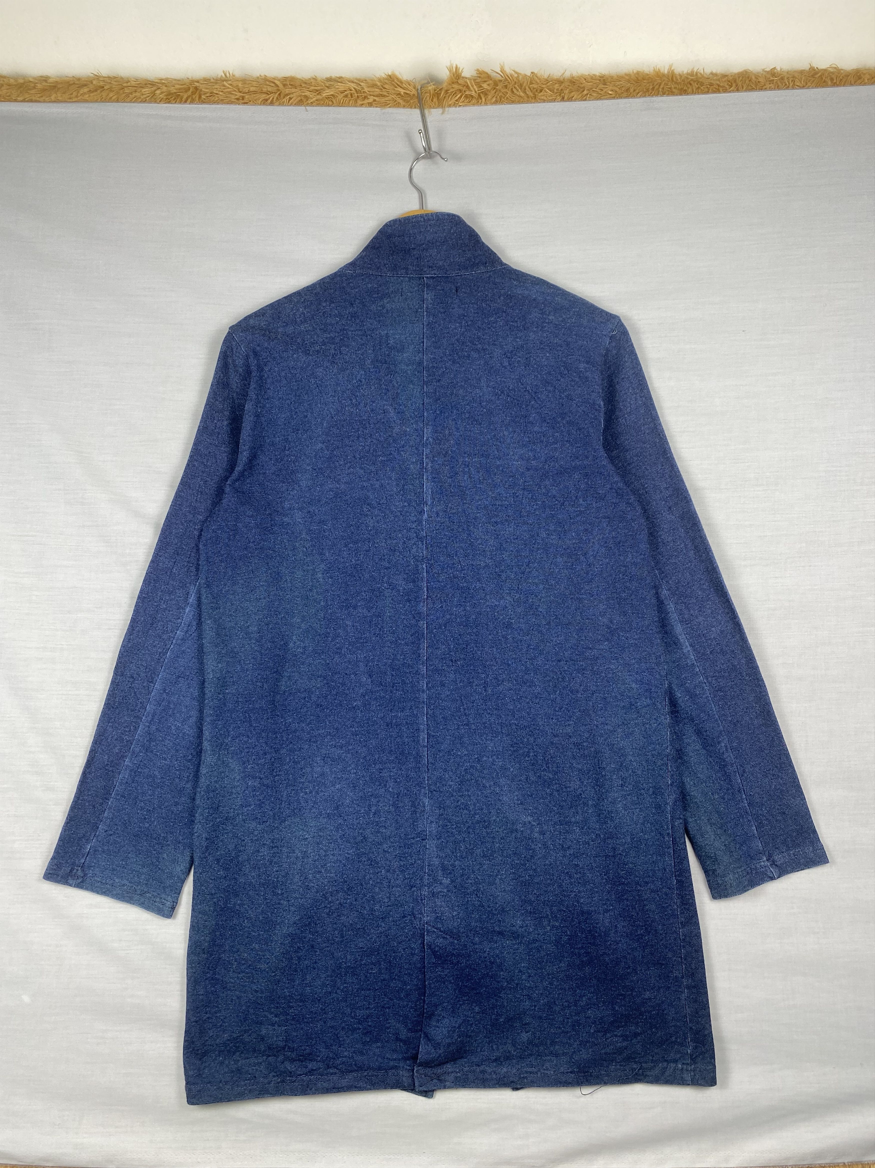 Japanese Brand Vintage Gorge Like Denim Long Jacket Size US S / EU 44-46 / 1 - 2 Thumbnail