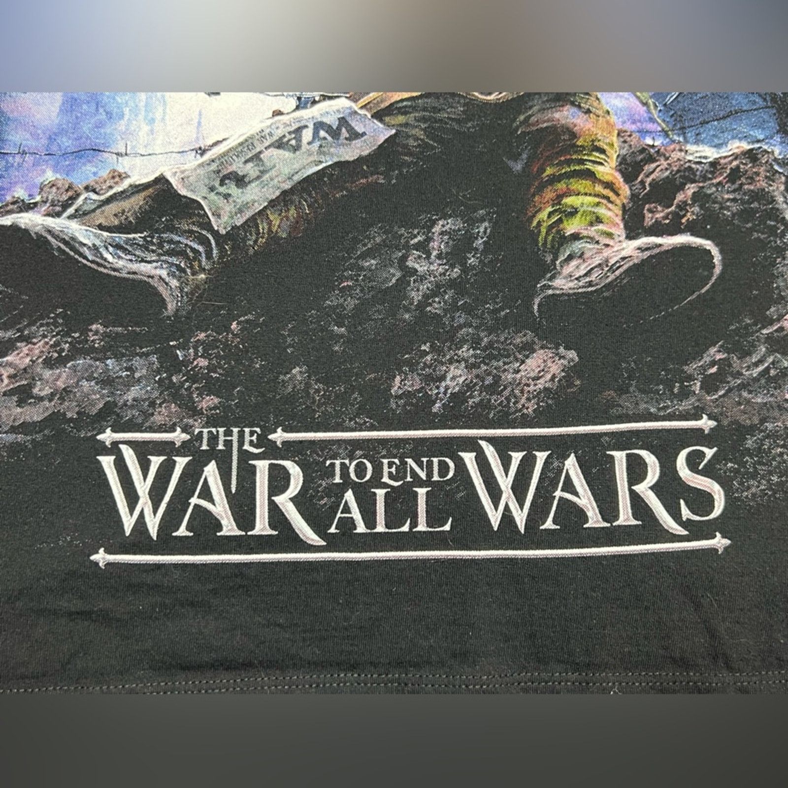 Band Tees Official Sabaton "The War To End All Wars" T-Shirt Black Size US M / EU 48-50 / 2 - 5 Thumbnail