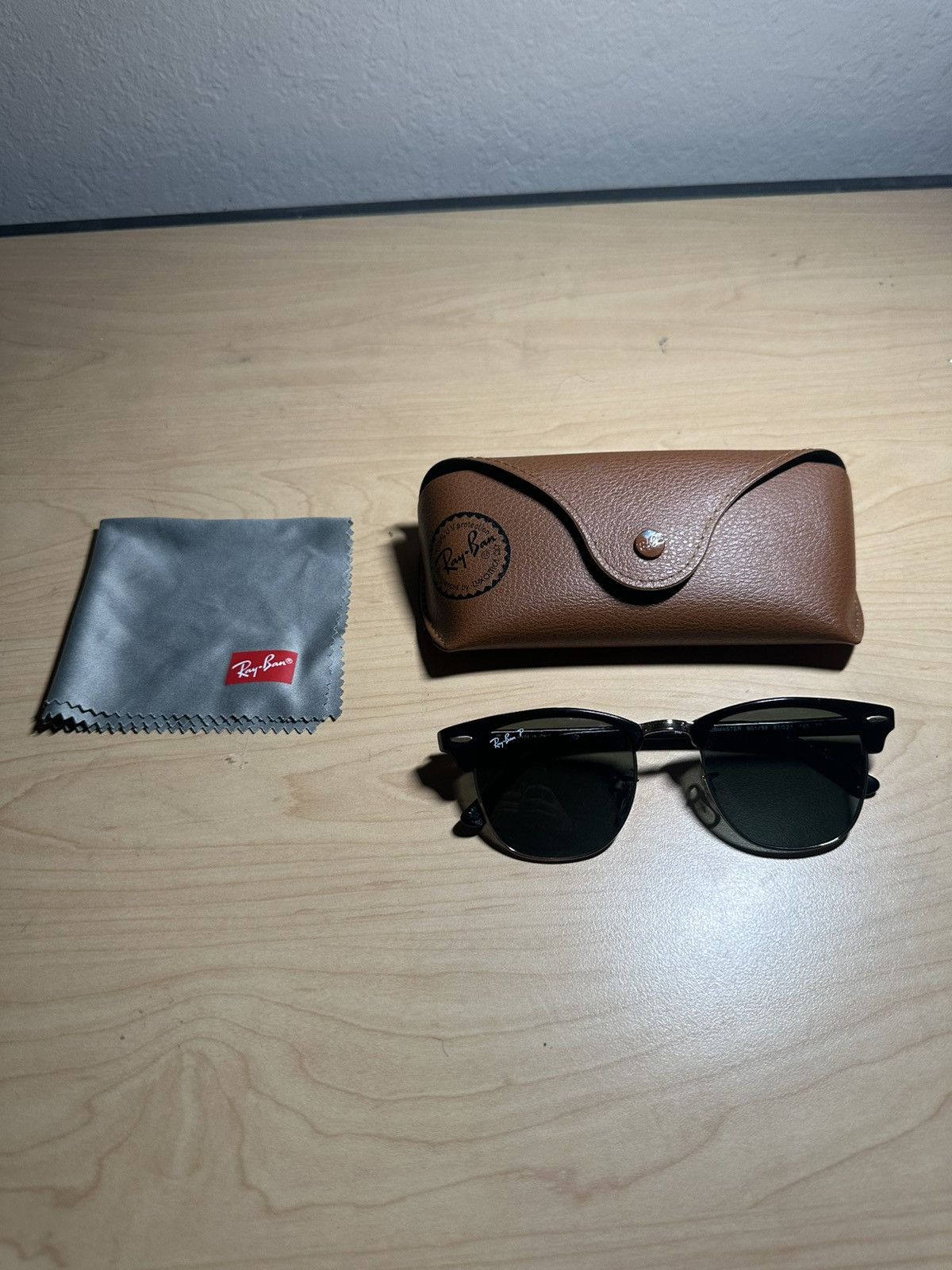 RayBan RayBan Clubmaster Sunglasses Size ONE SIZE - 1 Thumbnail
