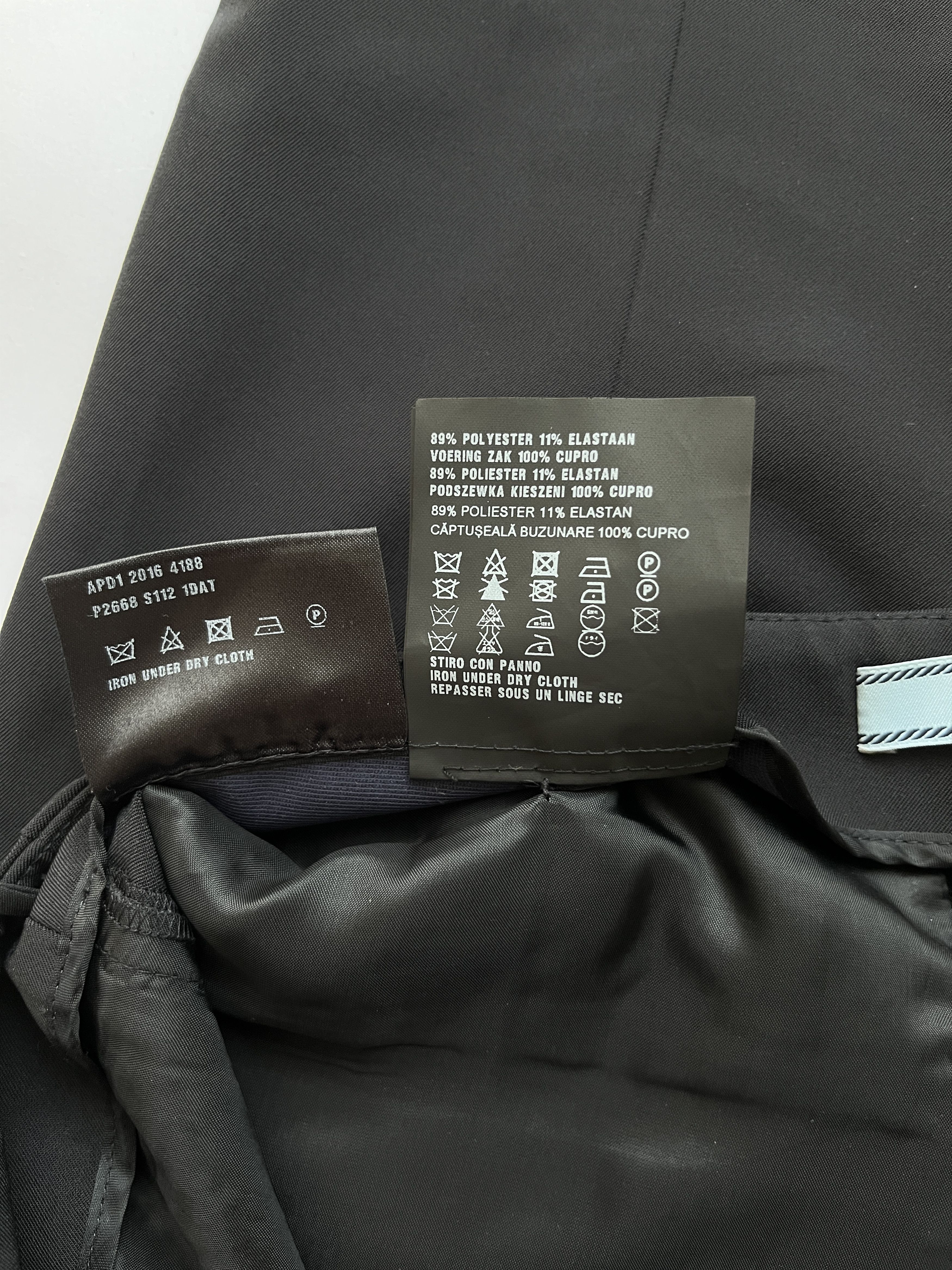 Prada ⚡️QUICK SALE⚡️2016 Prada Black Pants Trousers Size 28" / US 6 / IT 42 - 6 Thumbnail