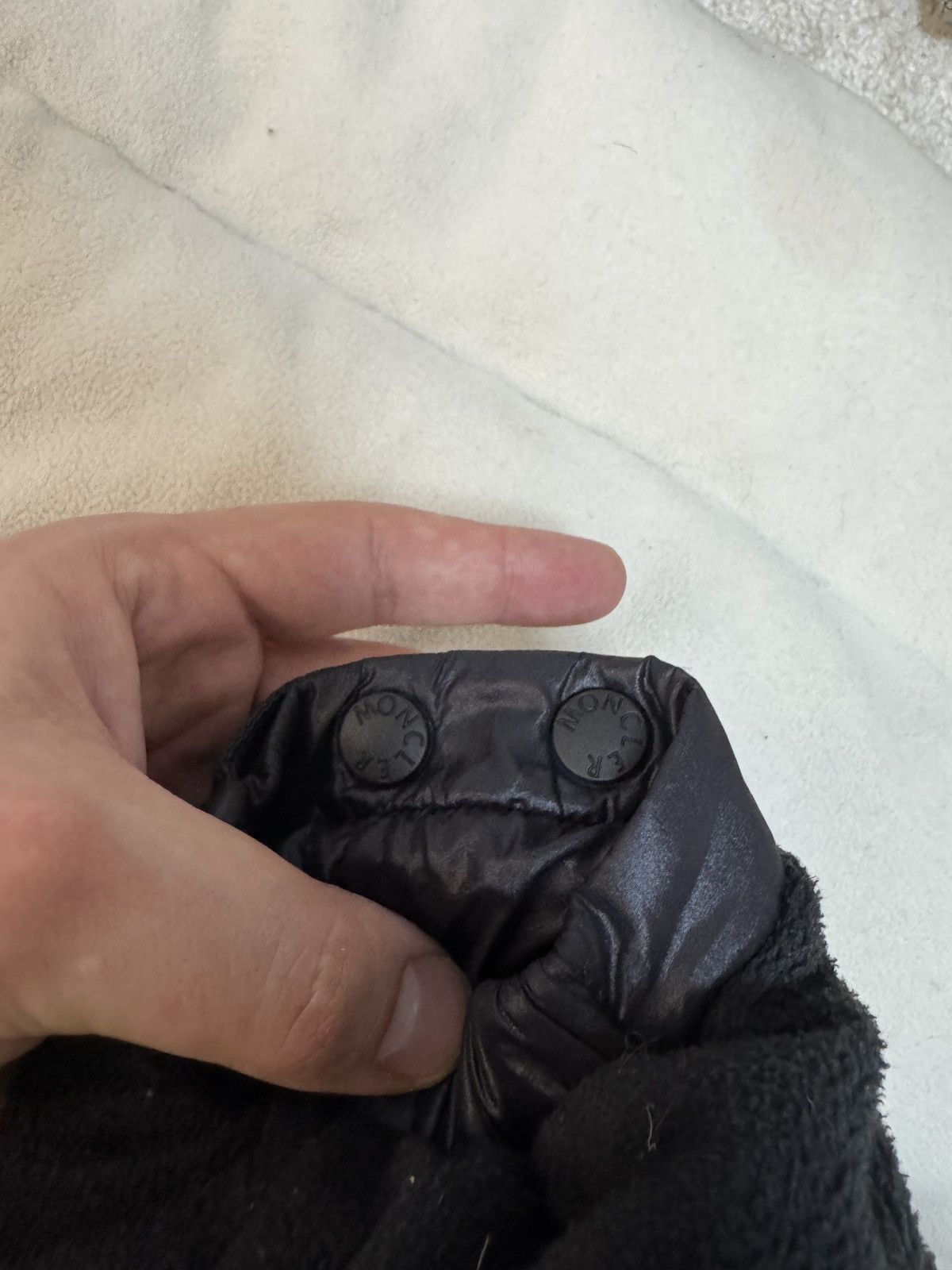 Moncler Moncler MALAVOY Giubbotto POLARTEC Fleece Down Jacket Size US L / EU 52-54 / 3 - 24 Thumbnail