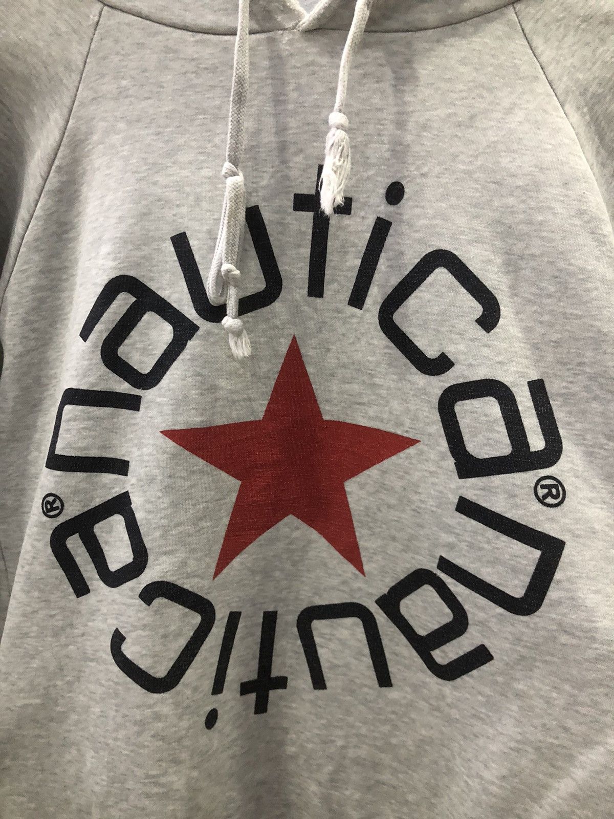 Nautica × Vintage Vintage nautica spell-out logo distressed hoodie Size US S / EU 44-46 / 1 - 4 Thumbnail