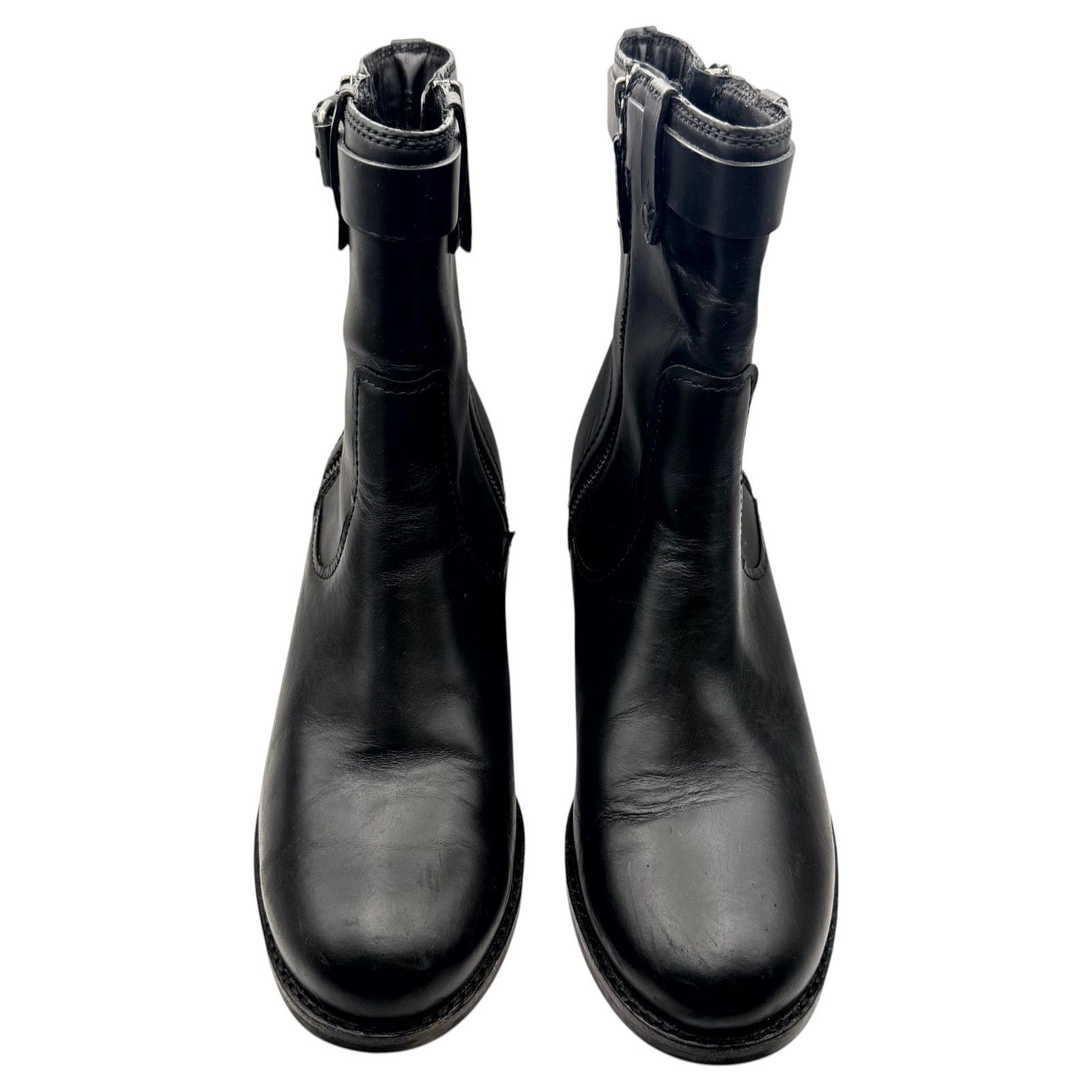 Trask Trask Madison Waterproof Booties Leather Black 11 Moto Biker Size US 11 / IT 41 - 6 Thumbnail