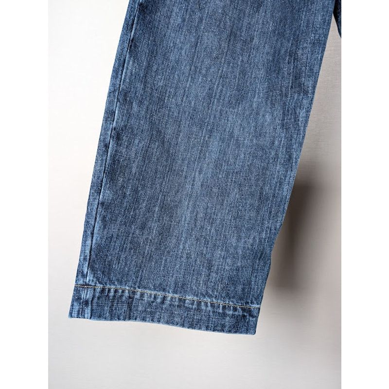 Studio Nicholson o1rshd1 Washed Denim in Indigo Size US 30 / EU 46 - 5 Thumbnail