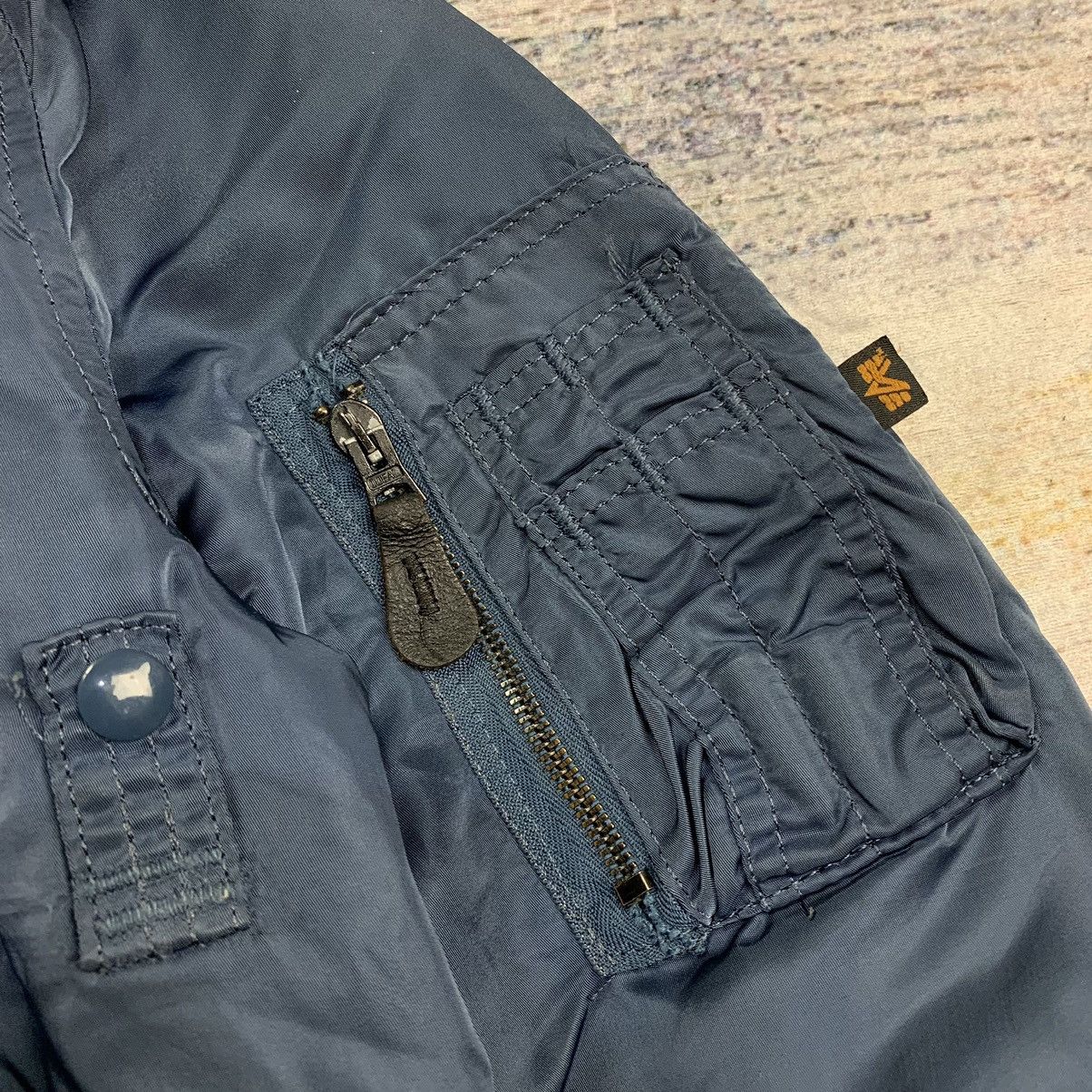 Alpha Industries Vintage 80s 90s alpha industries B-15C bomber flight jacket Size US M / EU 48-50 / 2 - 4 Thumbnail