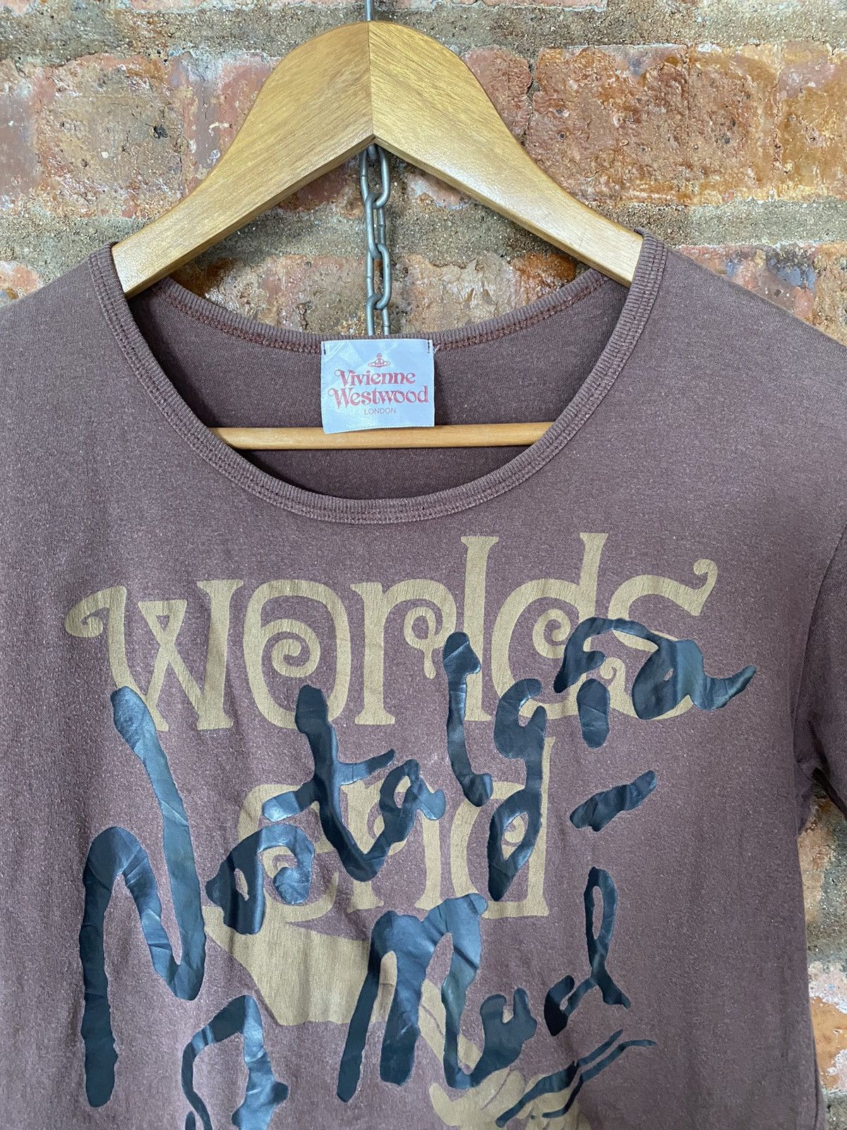 Vivienne Westwood 1990s Vivienne Westwood Malcolm McLaren World End logo Size US S / EU 44-46 / 1 - 3 Thumbnail