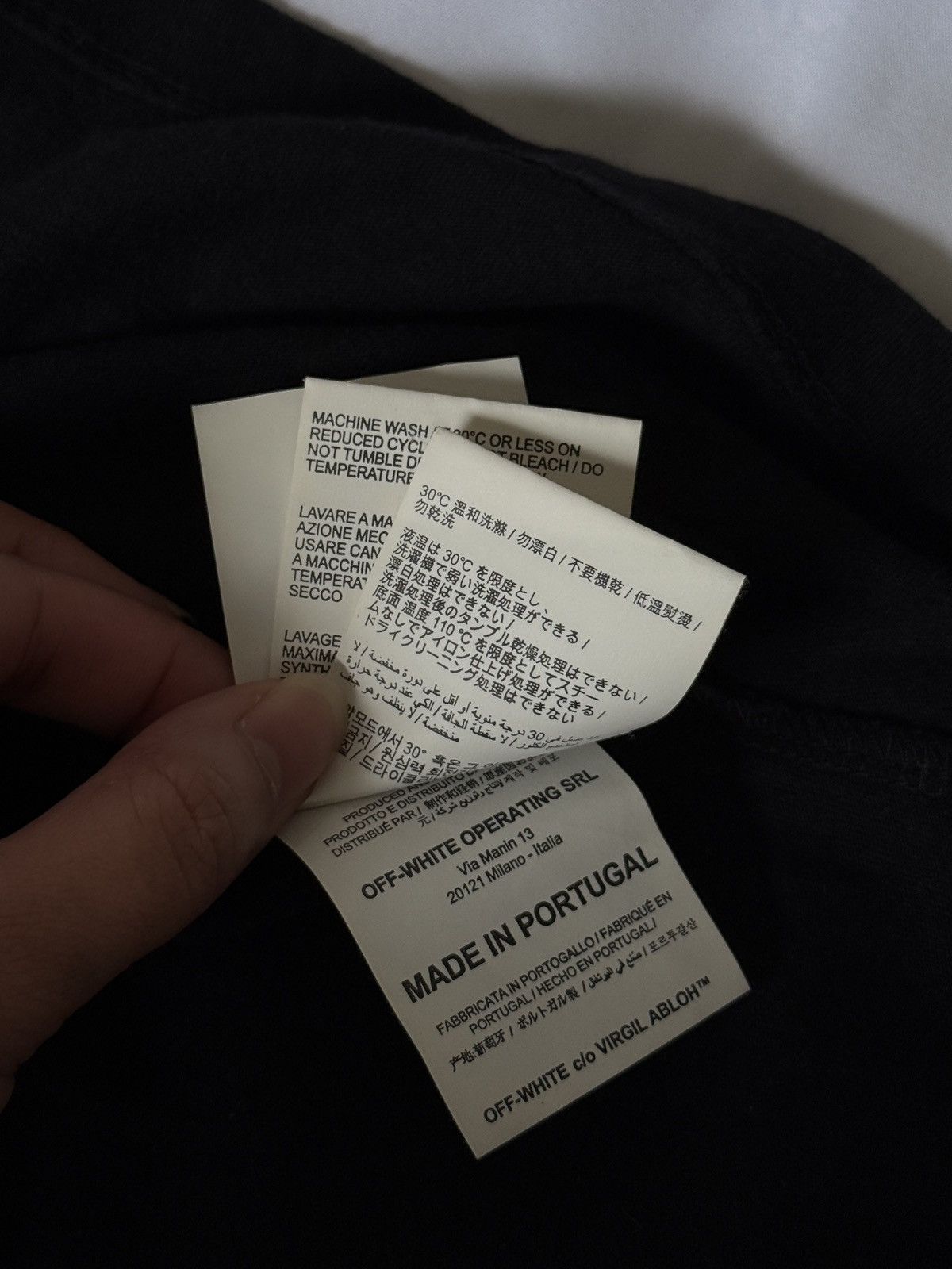 Off-White Authentic Off-White Tape Arrows T-shirt Black Size US XS / EU 42 / 0 - 6 Thumbnail