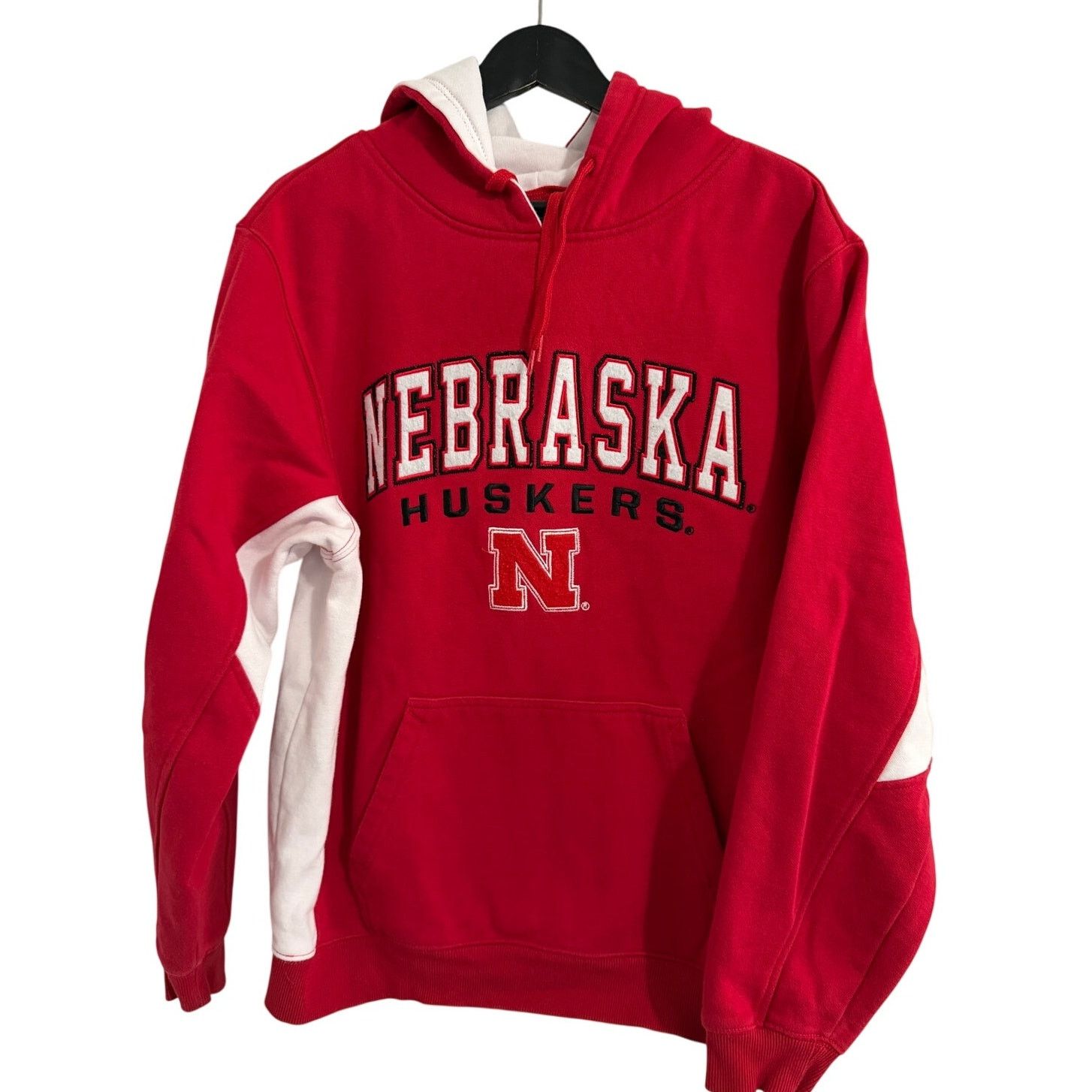 Colosseum Athletics Nebraska Husker Stitched Hoodie Sweatshirt Size Large Size US L / EU 52-54 / 3 - 1 Thumbnail